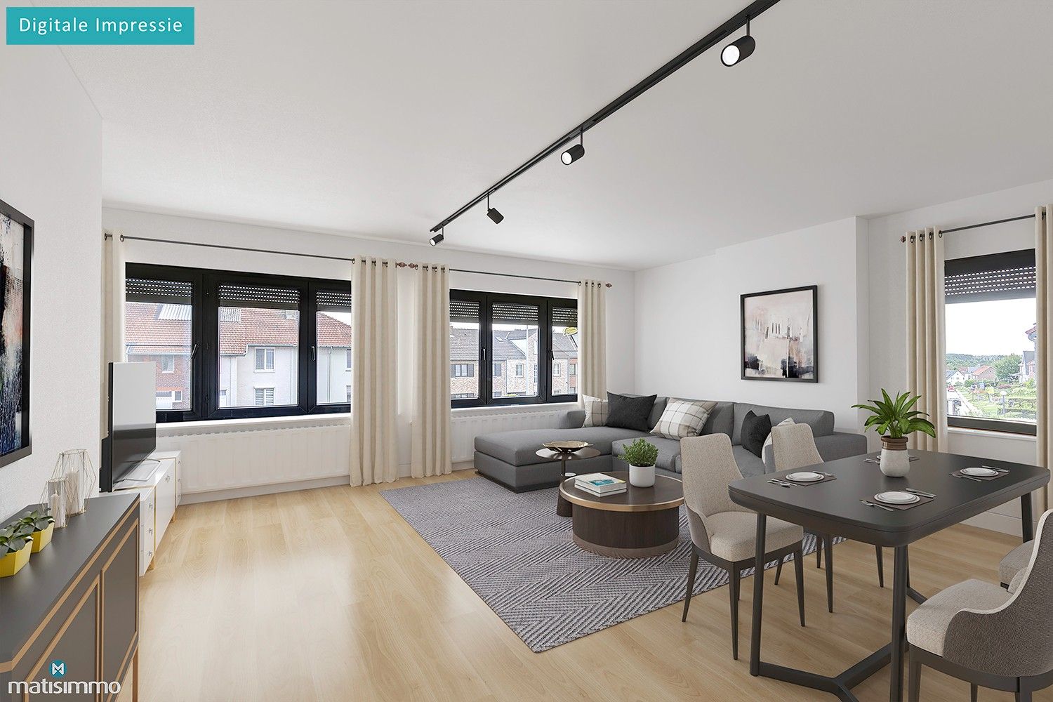 HANDELSGELIJKVLOERS MET DUPLEXAPPARTEMENT VOORZIEN VAN PARKEERGELEGENHEID NABIJ CENTRUM TONGEREN foto 14