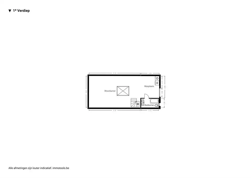 Polyvalente ruimte ingedeeld als appartement foto 18
