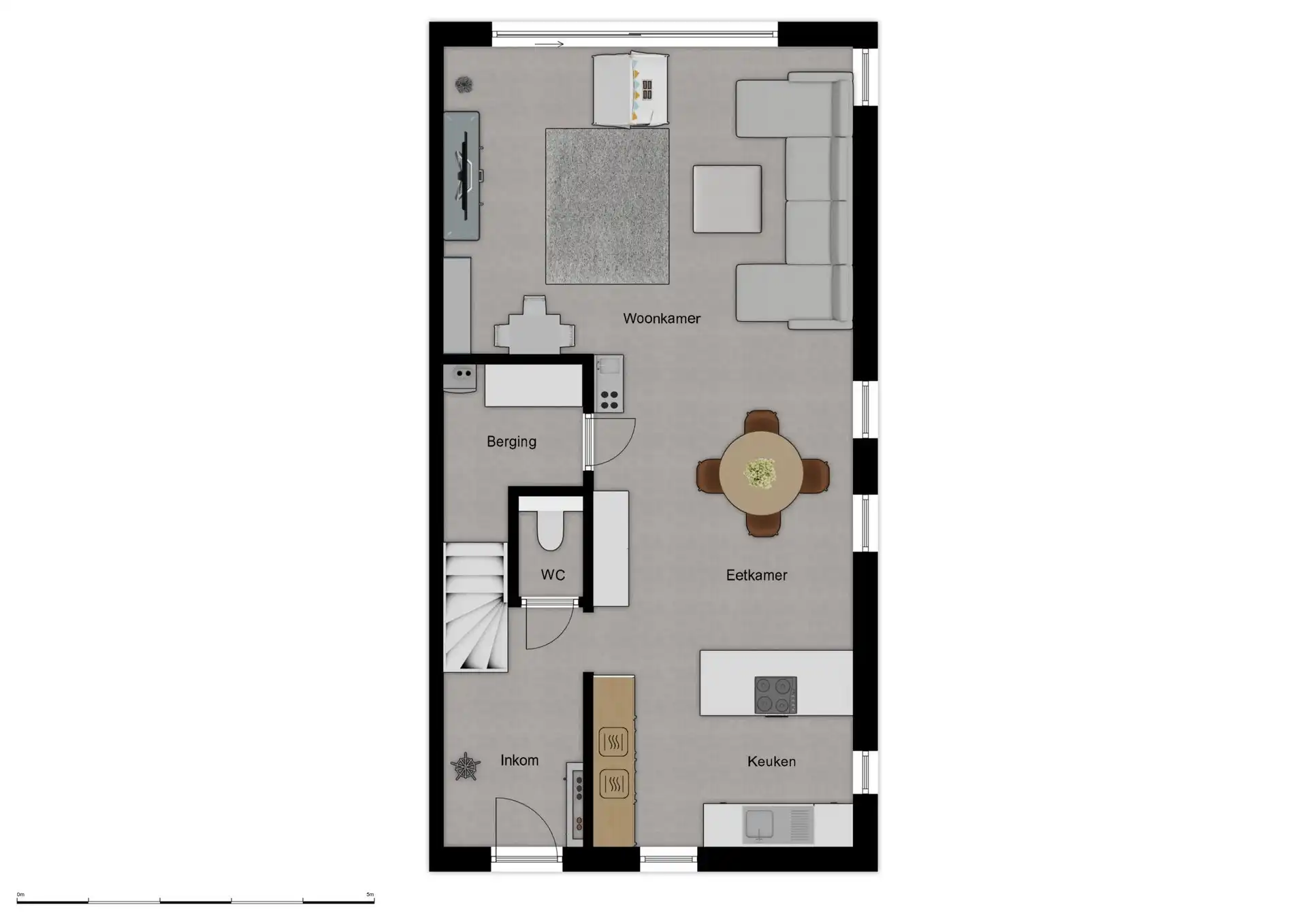Recente gezinswoning met 5 slaapkamers en losstaande garage op een mooi perceel van 465m² foto 34