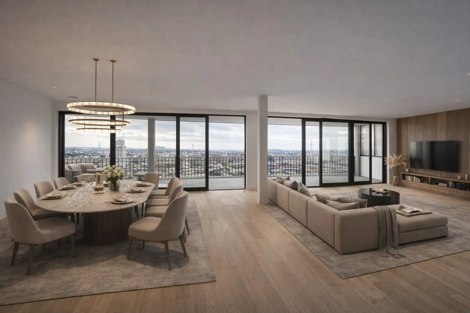 Penthouse vibes met giga terras & waanzinnig zicht foto {{pictureIndex}}