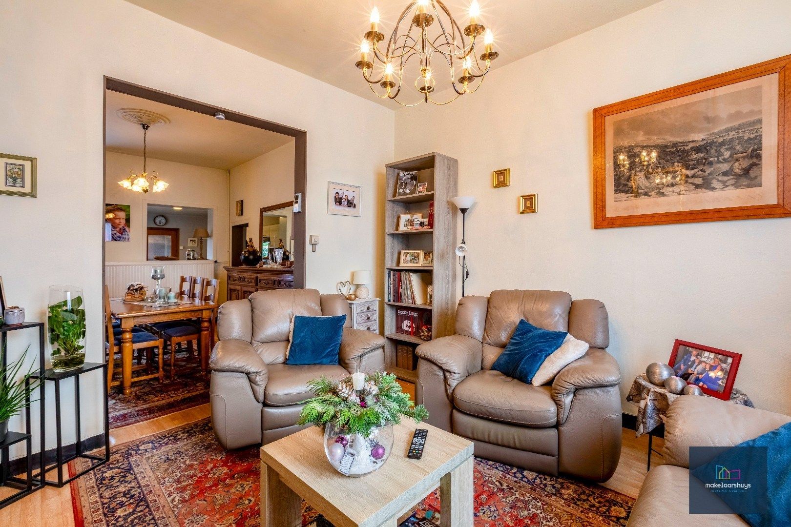 Verzorgde halfopen bebouwing met grote tuin en carport  foto 14