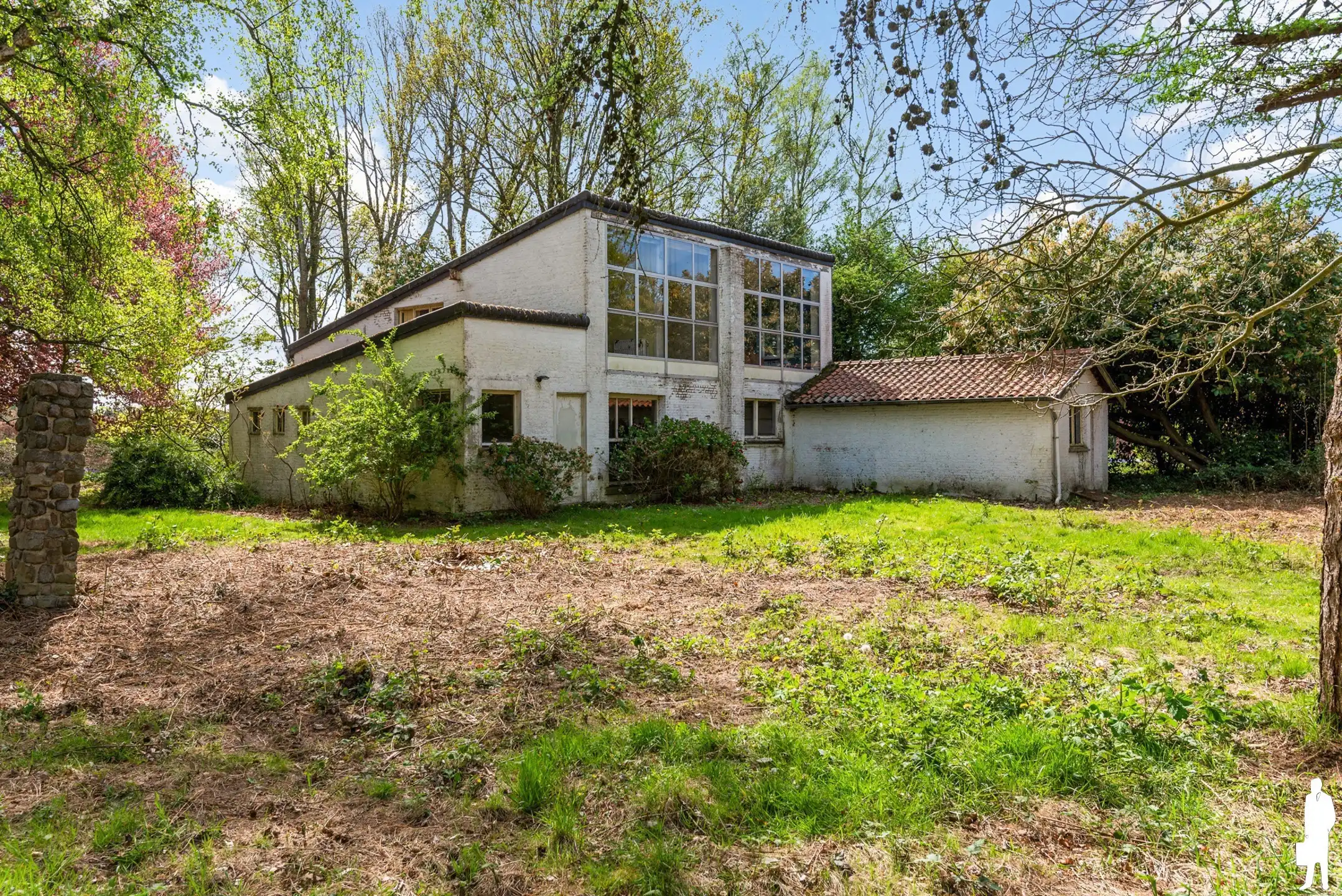 Fantastische bouwgrond (ca6685m²) met prachtige parktuin/bos foto 5