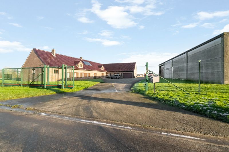 Staden. RUIME LANDELIJKE VILLA MET POTENTIEEL + loods van 435 m2 + loods van 515 m2 . Totaal perceel met tuinen en vijver = +/- 9000m2. Ideaal opbrengsteigendom en eigen gebruik. foto 4