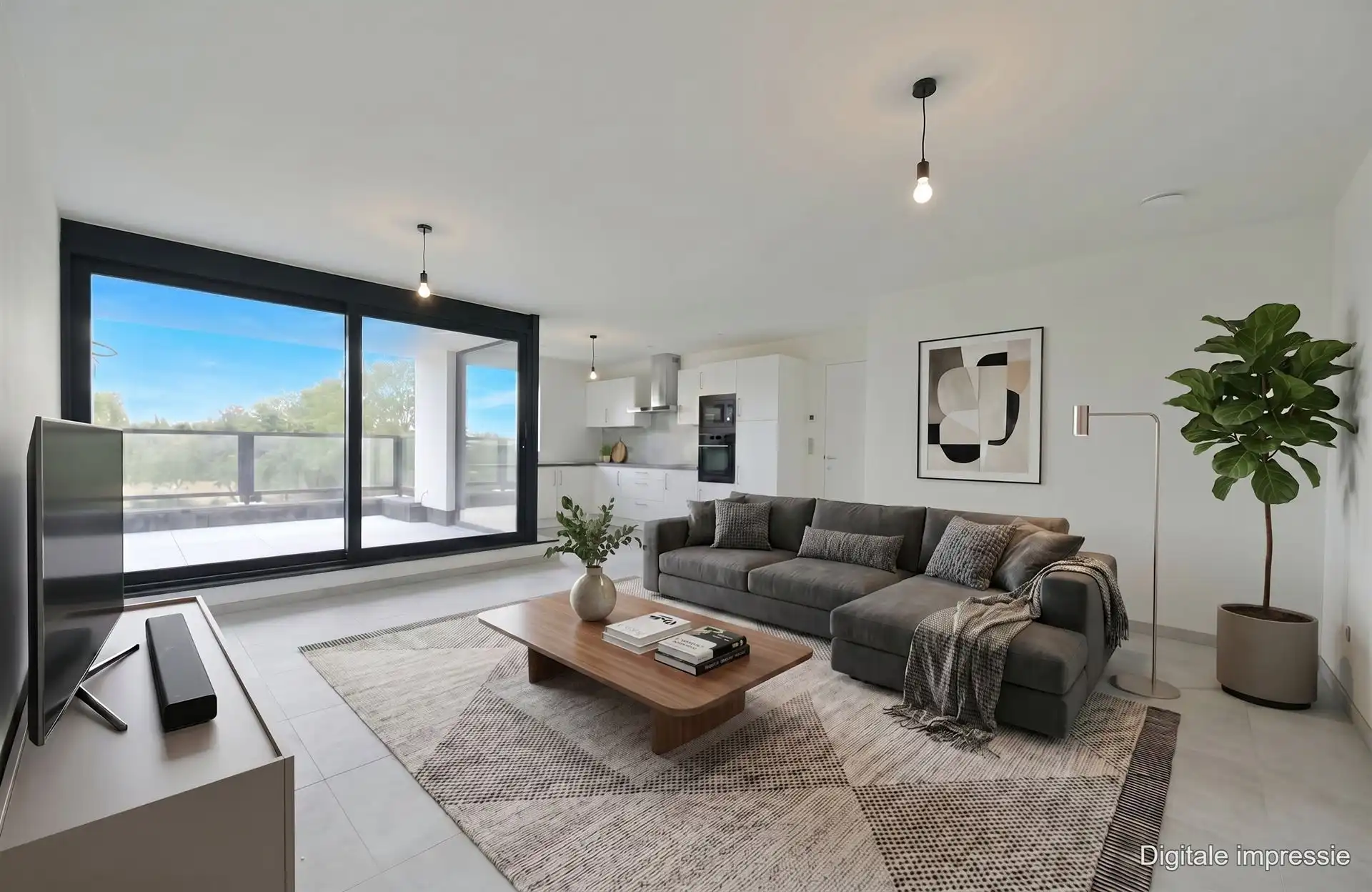 Instapklaar nieuwbouwappartement in het groene Wezemaal foto {{pictureIndex}}