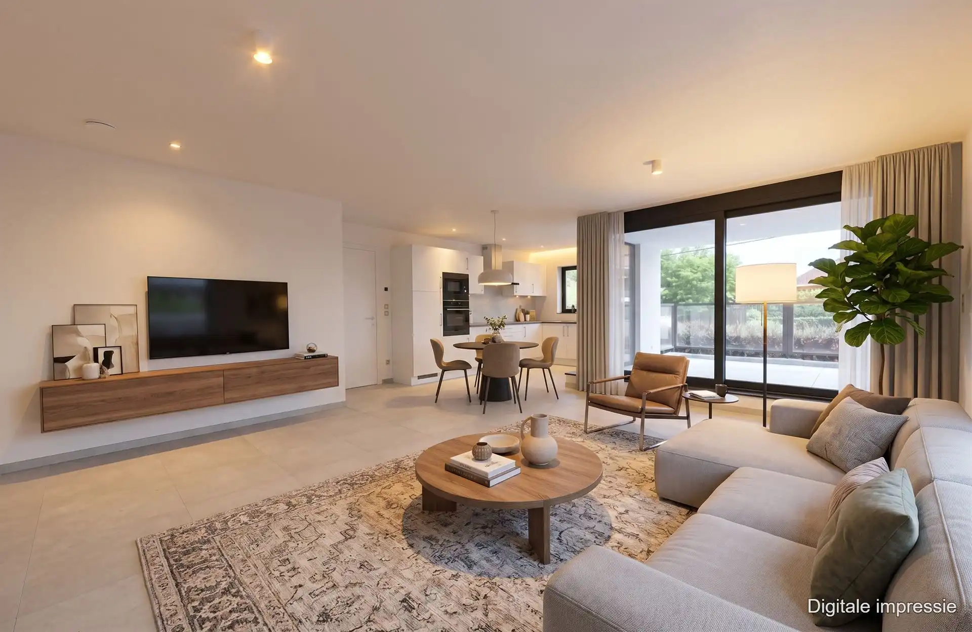Stijlvol nieuwbouwappartement met ruim oostgericht terras foto {{pictureIndex}}