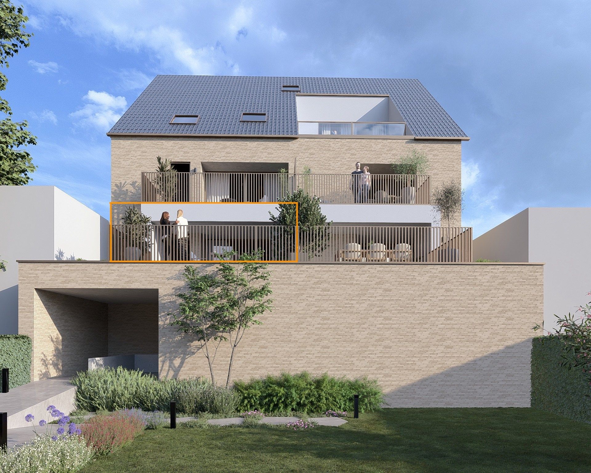 Kwalitatief nieuwbouwappartement met moderne indeling nabij centrum Lanaken en Maastricht foto 2