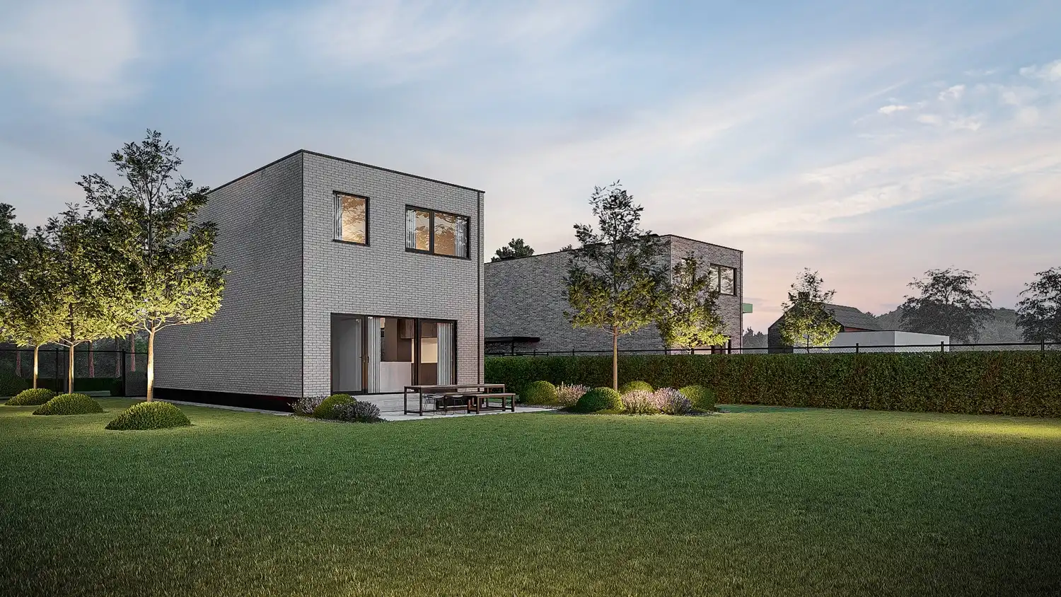 Passieve nieuwbouwvilla (E-peil: -15 = A+ !) met 4 slpkrs foto 2