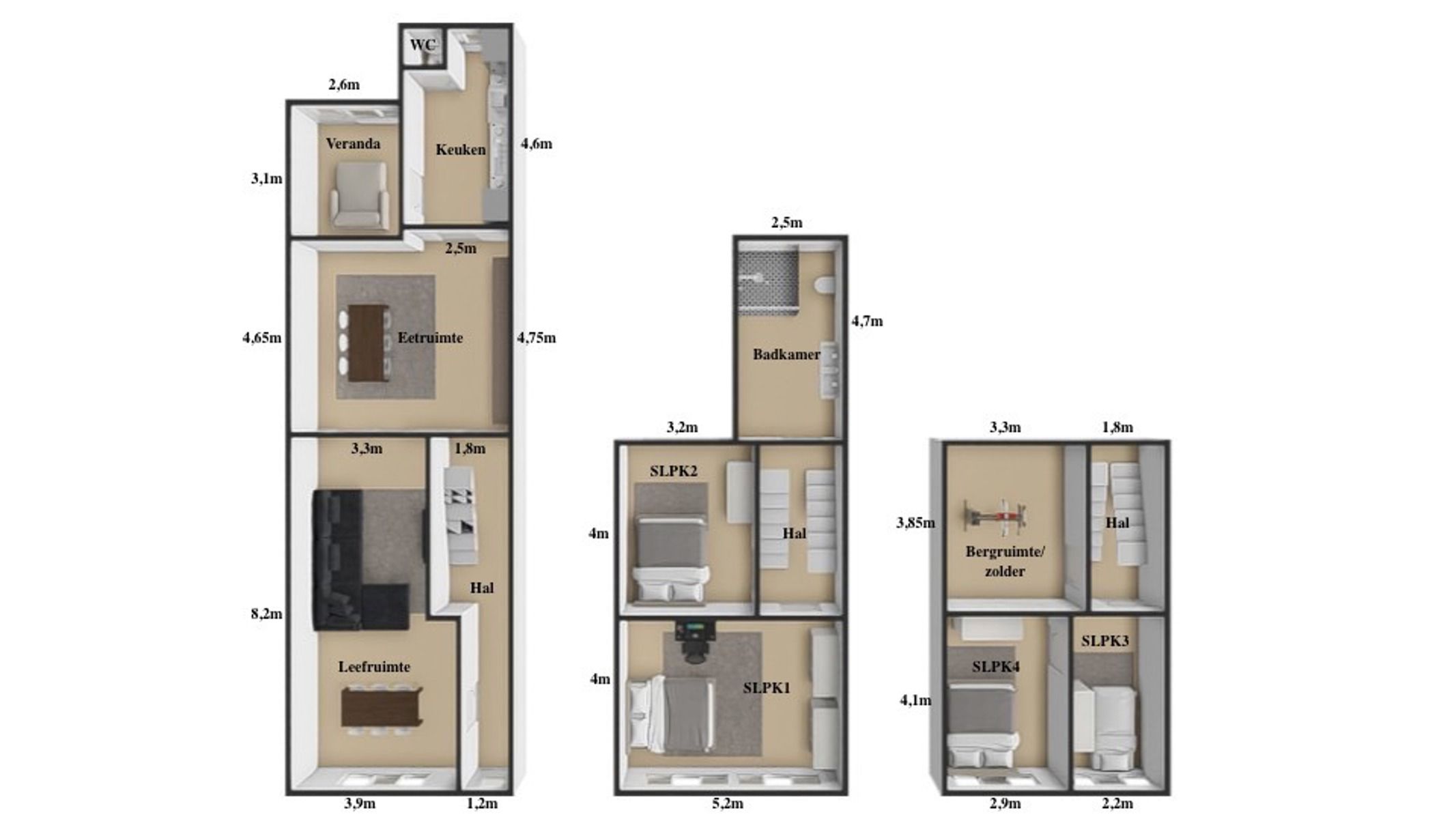 Prachtig Authentiek Herenhuis, met 3 SLPK,  op Toplocatie! foto 27