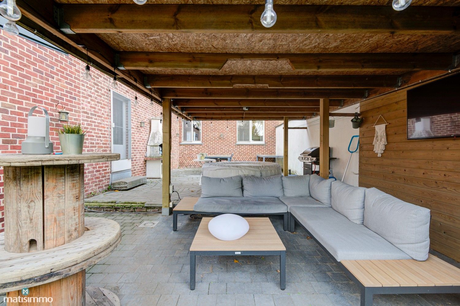 GEZINSWONING MET 3 SLAAPKAMERS, RUIME INPANDIGE GARAGE EN GROTE TUIN TE HOESELT foto 35