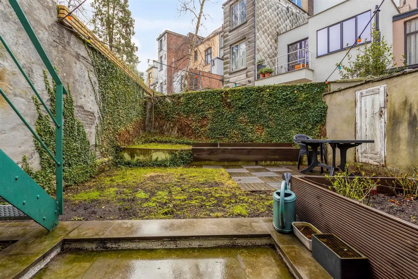 Gelijkvloers gemeubeld 1 slaapkamer appartement met tuin op A-locatie foto 20
