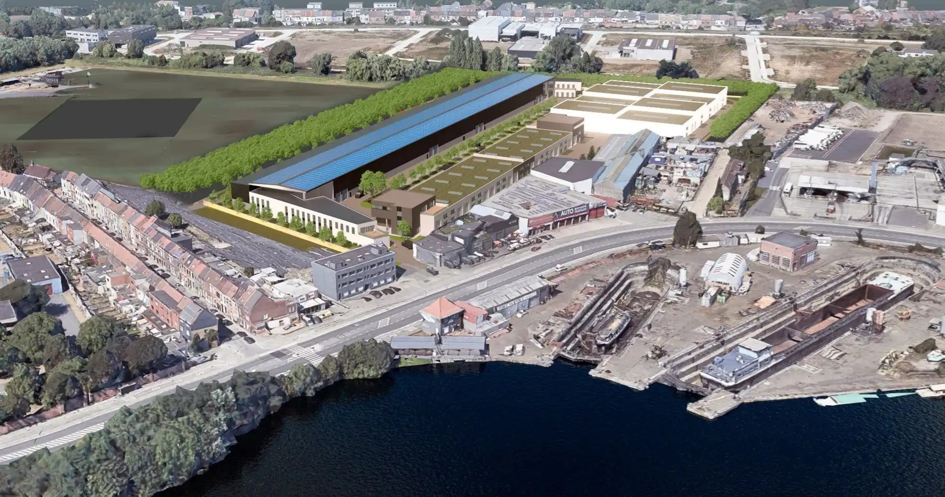 Nieuwbouw magazijn te koop in Gent foto 7