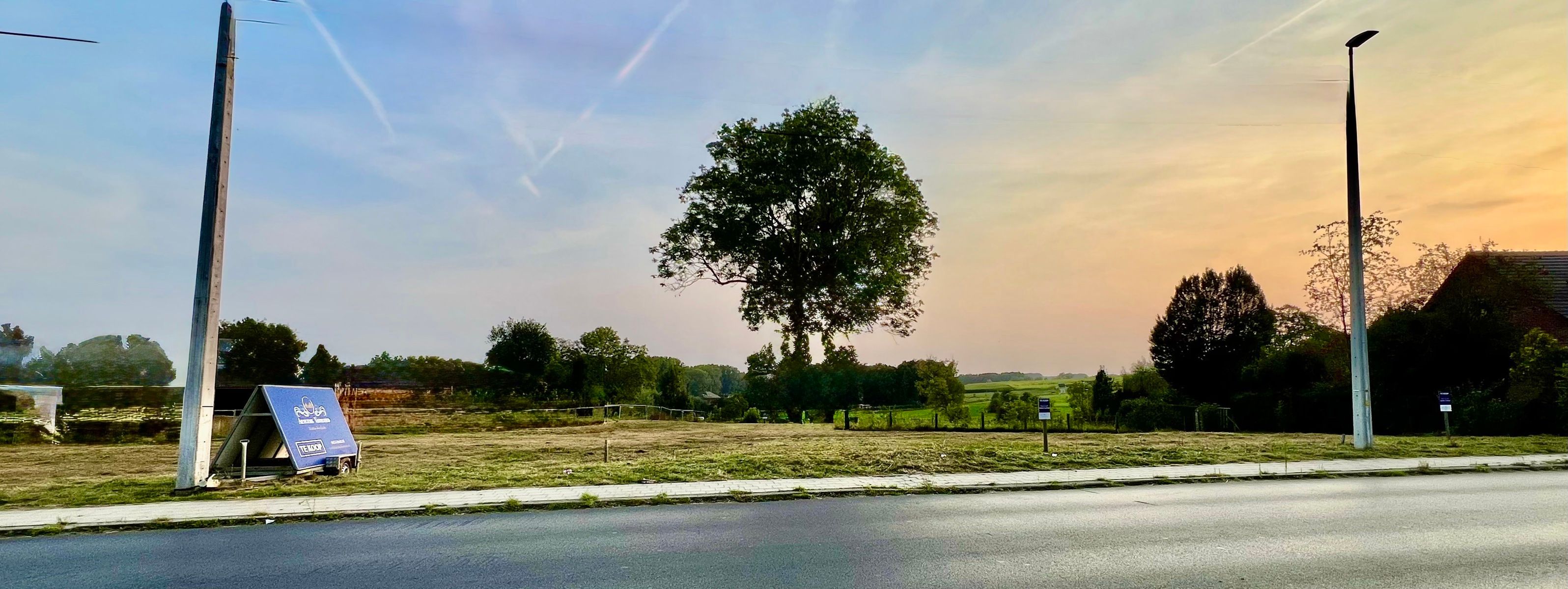 Bouwgronden voor HOB/OB met Z-gerichte terras/tuin (Aaigem)  foto 3