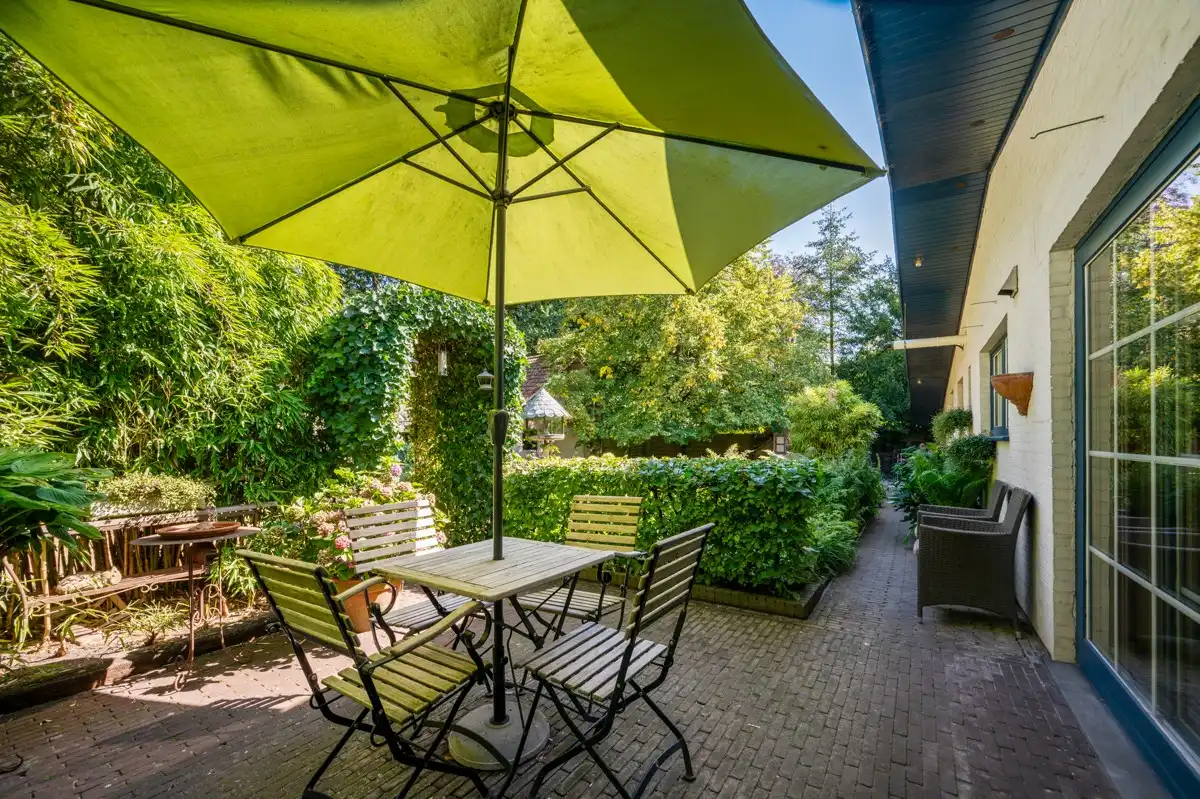 Gelijkvloerse woning op 1423 m²- met vergund bijgebouw en zicht op groen! foto 16