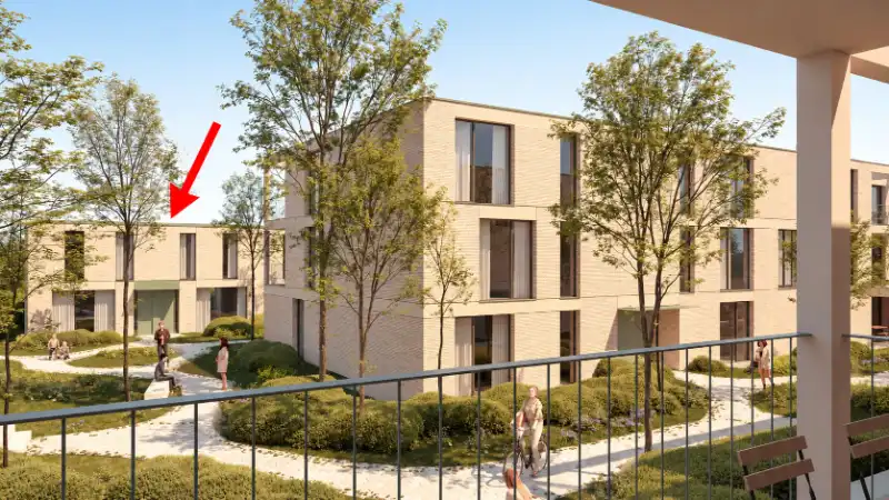Exclusief en energiezuinig wonen in het groen, vlak bij het station van Eke-Nazareth foto 2