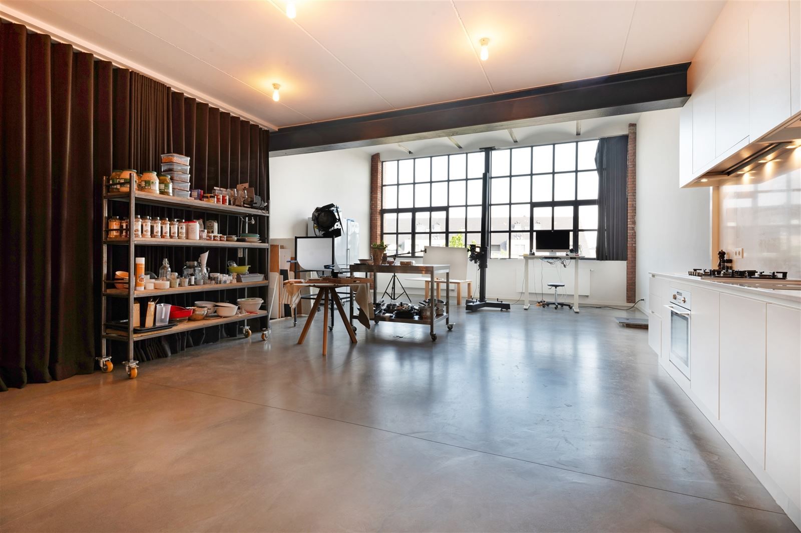 Industriële loft in oude wattenfabriek – Herzele foto 4