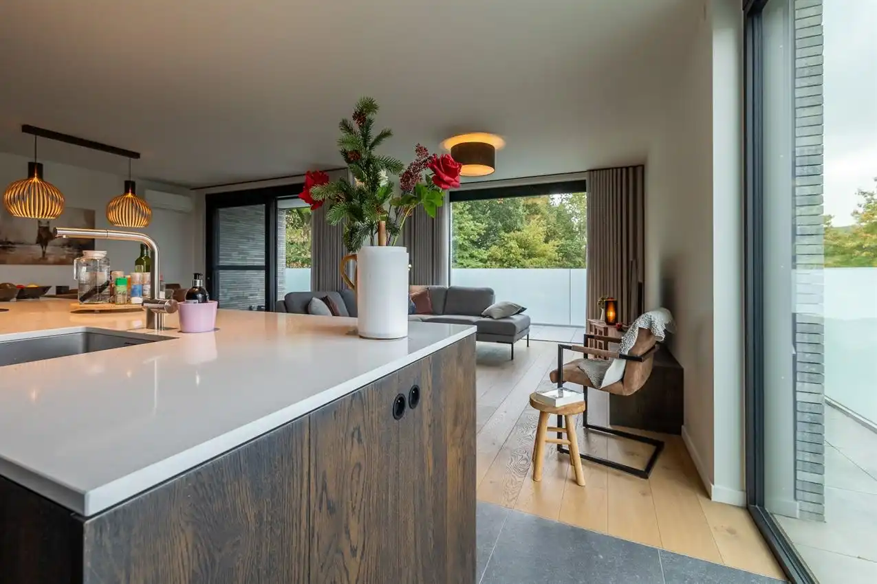 Gemeubelde penthouse met 2 slpk, ruim terras en autostaanplaats foto 6