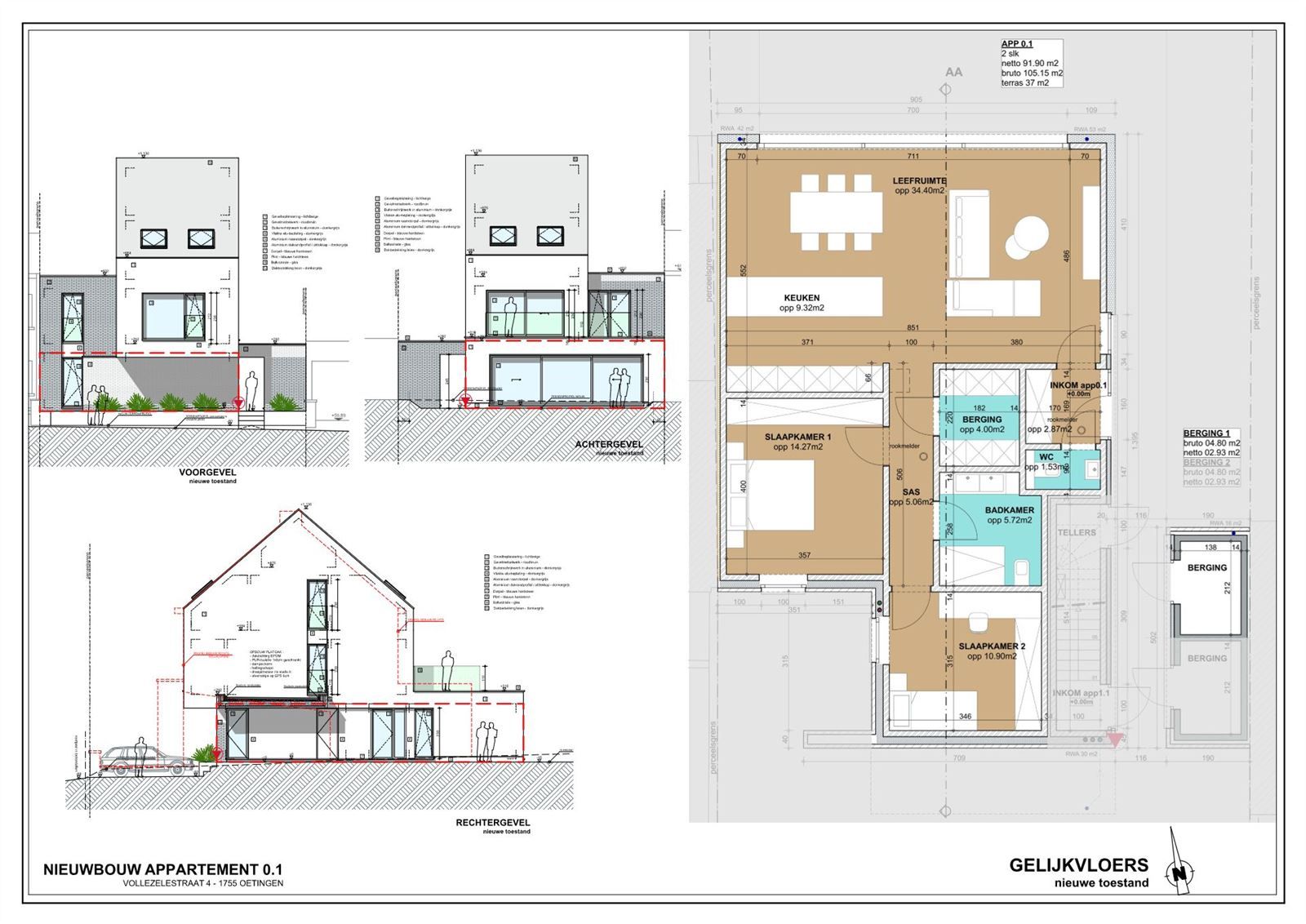 Nieuwbouw-appartement TE KOOP te Oetingen foto 3