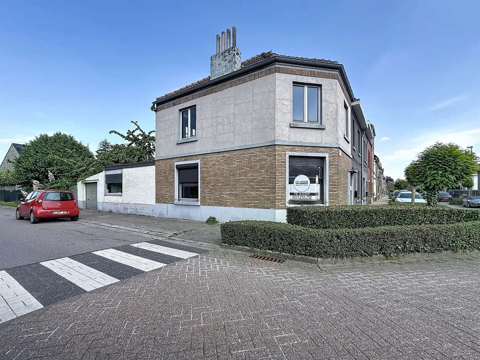 Te renoveren halfopen bebouwing, 4 slpks, garage en tuin foto 2