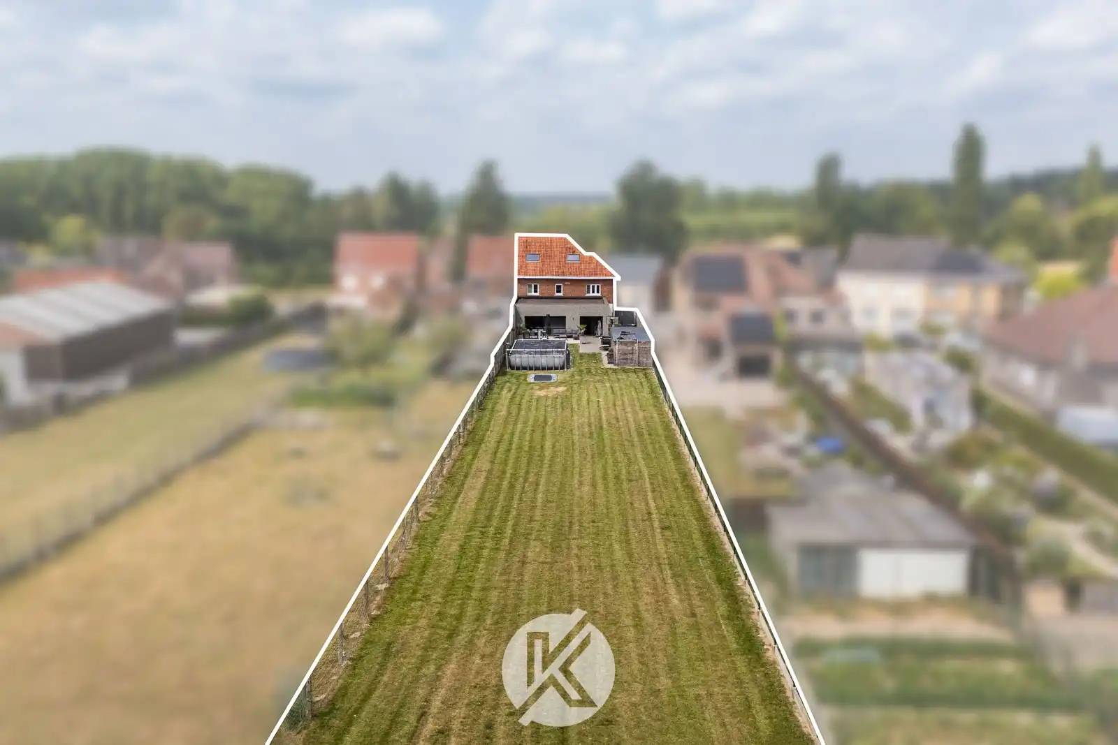 Verzorgde woning met prachtig verzicht in Ressegem foto 30