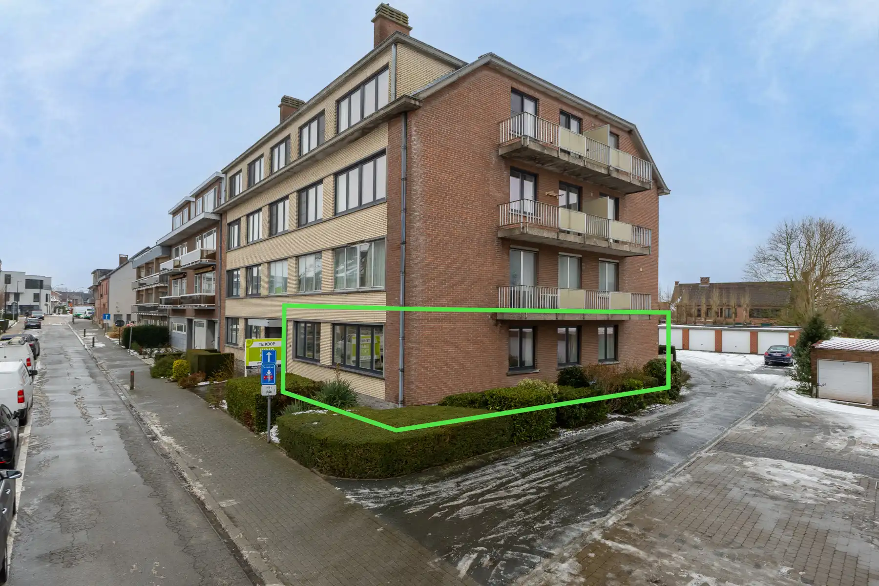OPTIE Gunstig gelegen appartement met garage en 3 slaapkamers foto 2