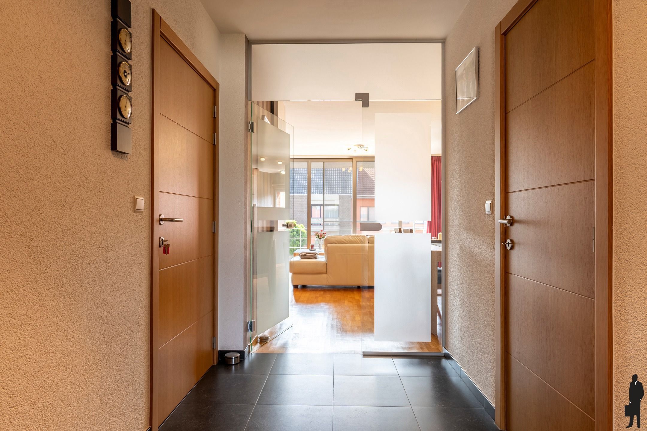 Appartement van ca. 90m² met 2slks en garagebox  foto 2