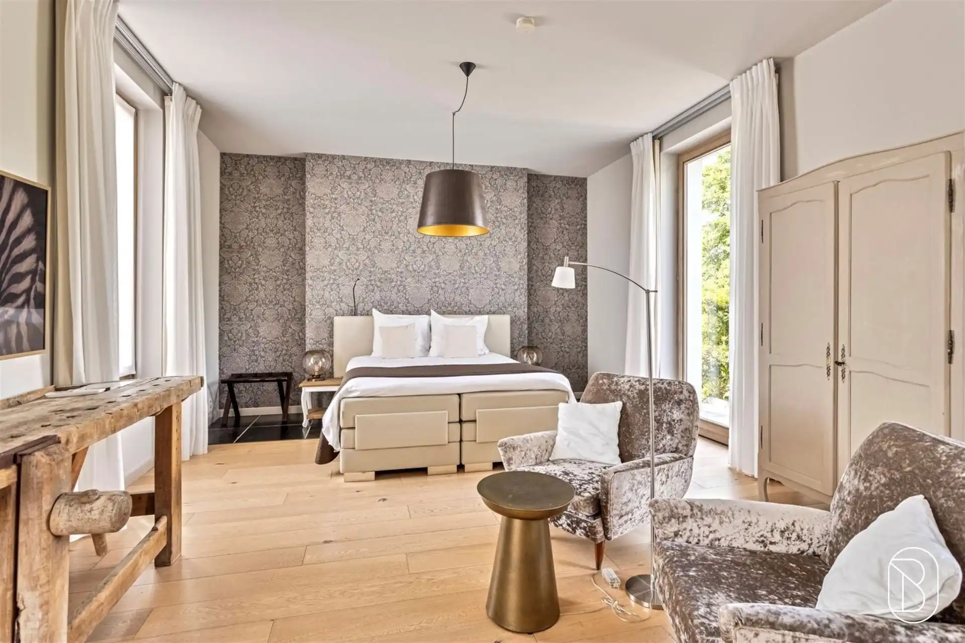UNIEK gelegen prachtig energiezuinig LANDHUIS (ideale B&B). foto 20