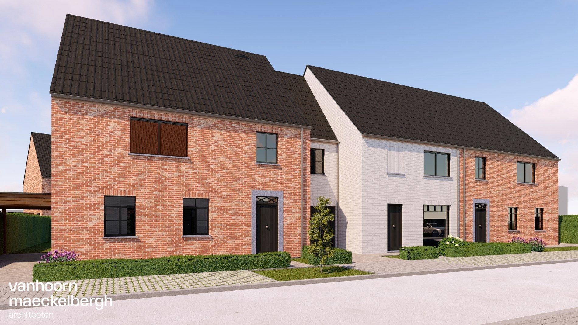 Ruime 3-slaapkamer nieuwbouwwoning in het centrum van Gistel foto {{pictureIndex}}