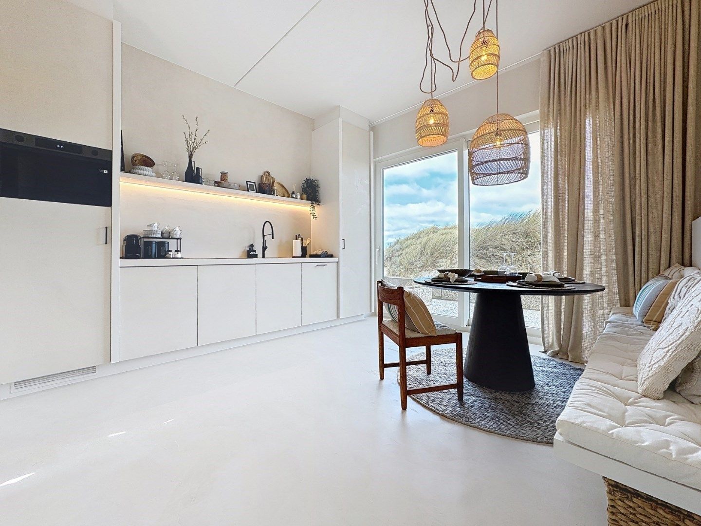 Prachtig appartement met 1 slaapkamer gelegen in de duinen foto 2