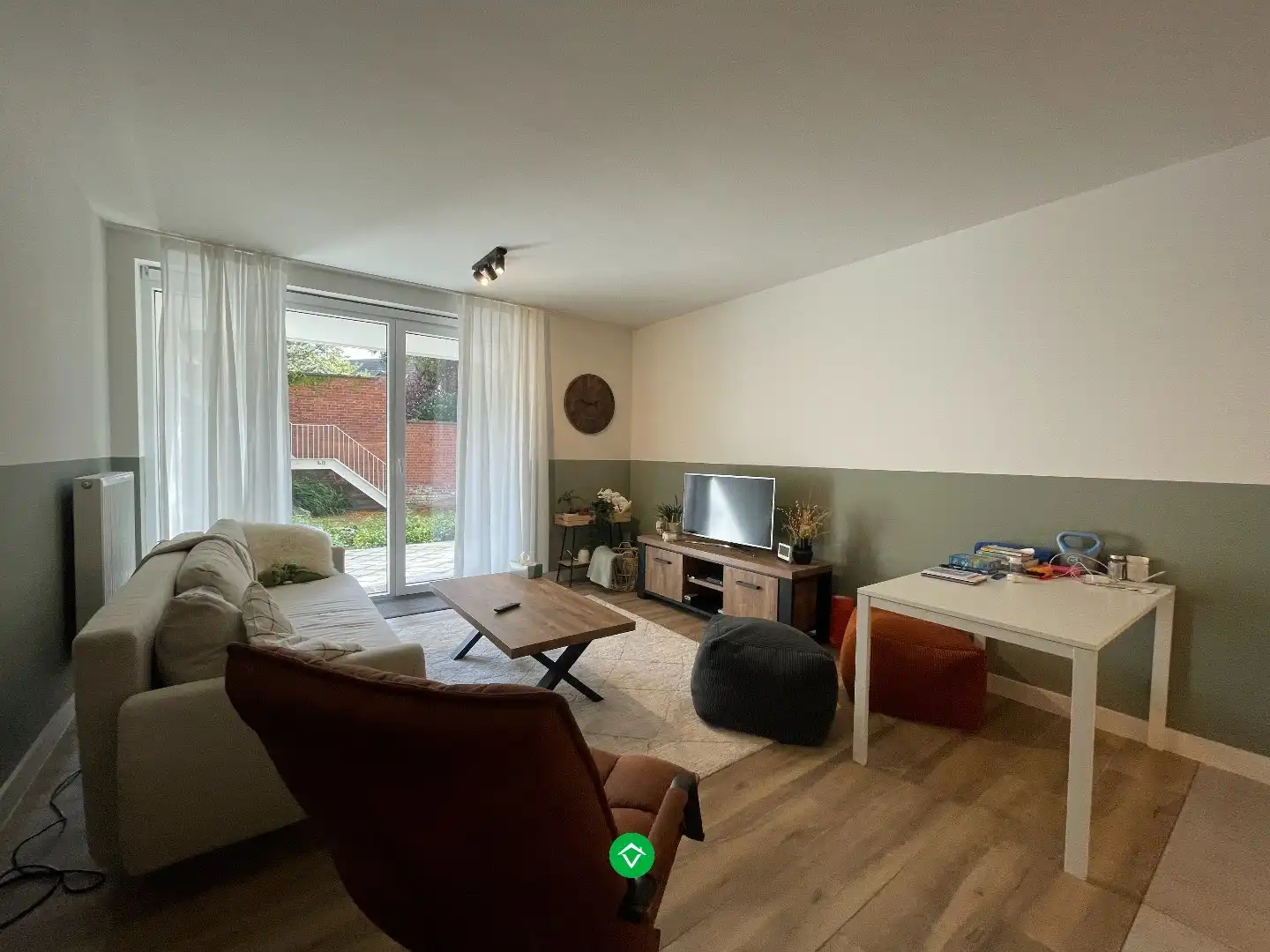 Gelijkvloers appartement met één slaapkamer te Rumbeke foto 5