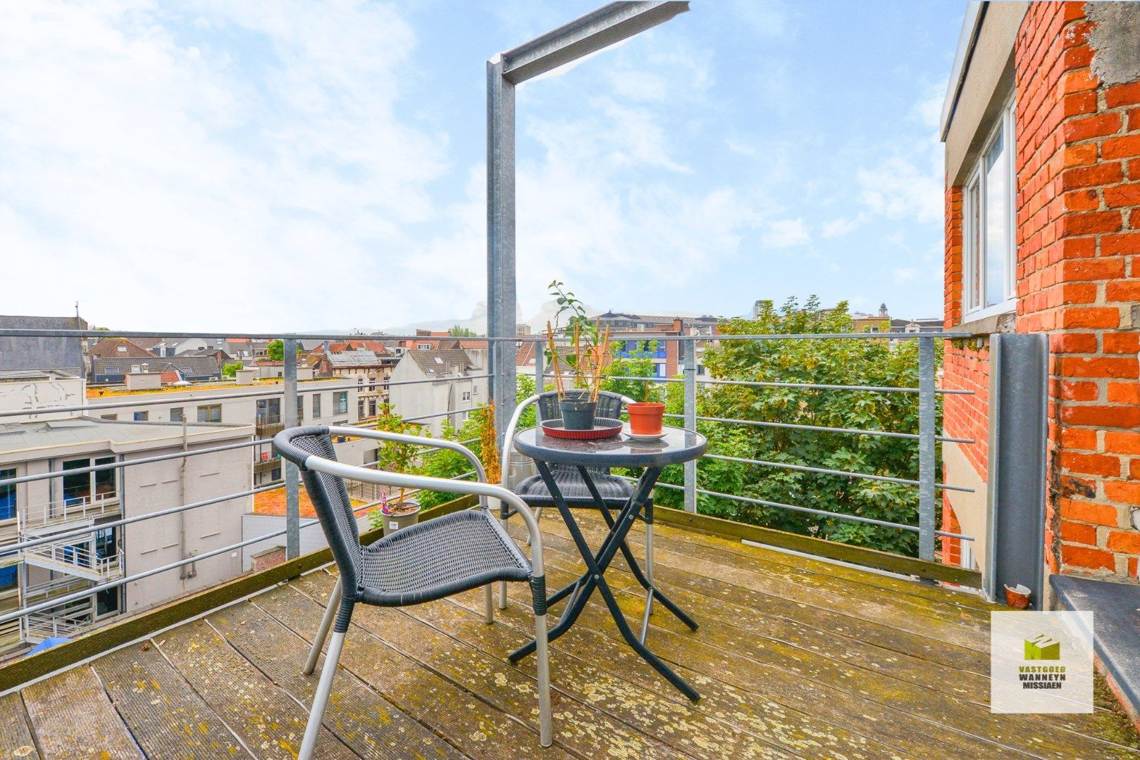 Dakappartement met groot terras en vergezicht over Gent  foto 14