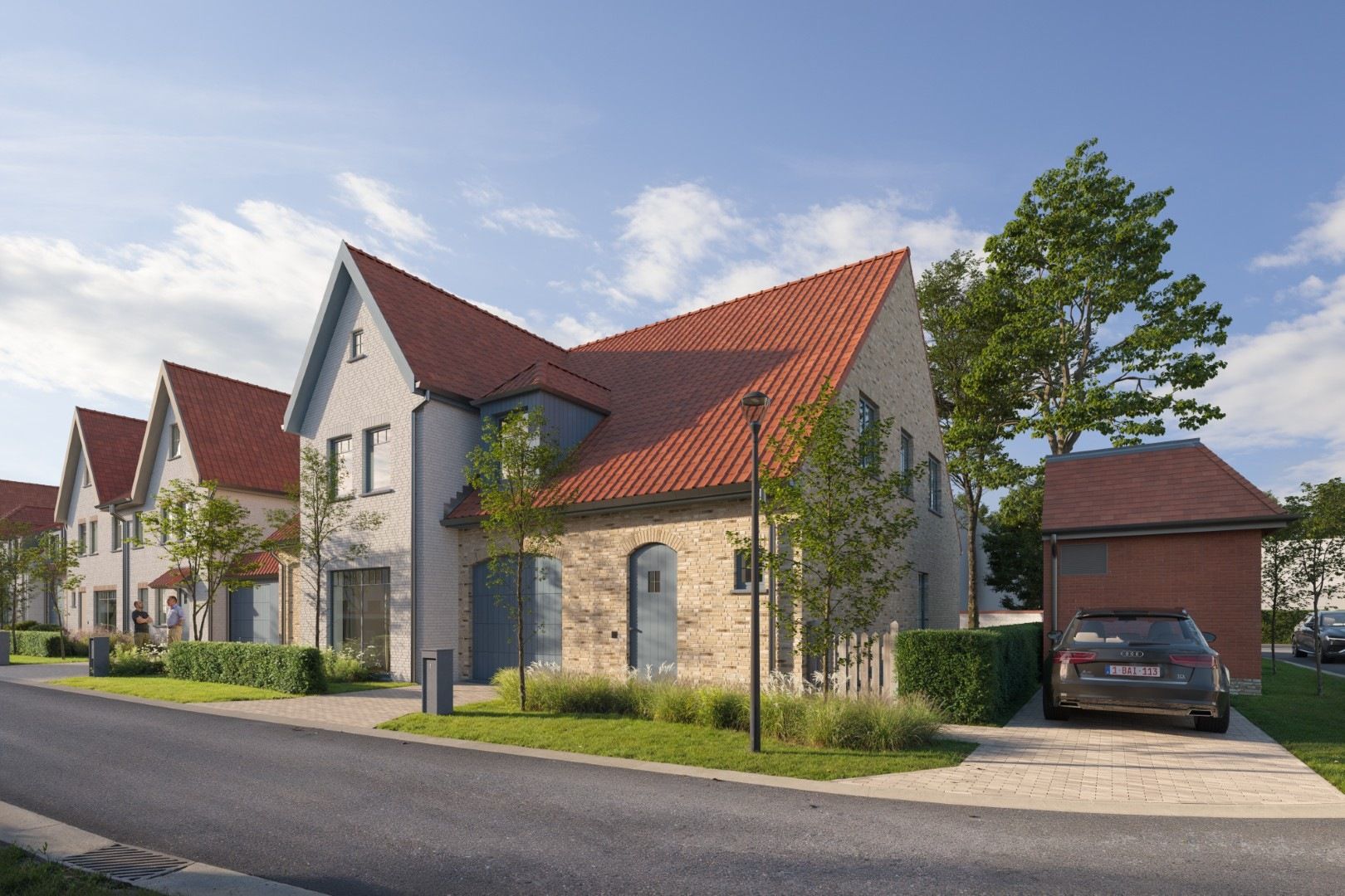 Ruime energiezuinige nieuwbouw vlakbij zee foto {{pictureIndex}}