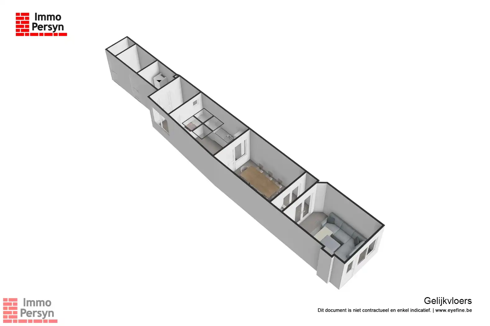 Te renoveren rijwoning met tuin in hartje Zichem foto 15