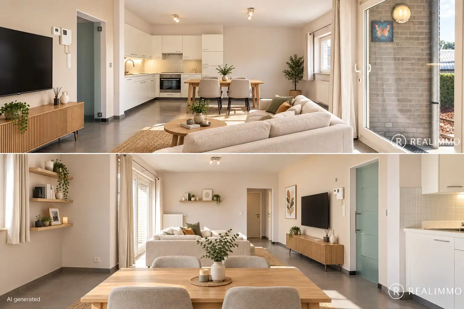 Recent appartement met 2 slaapkamers en garage foto 10