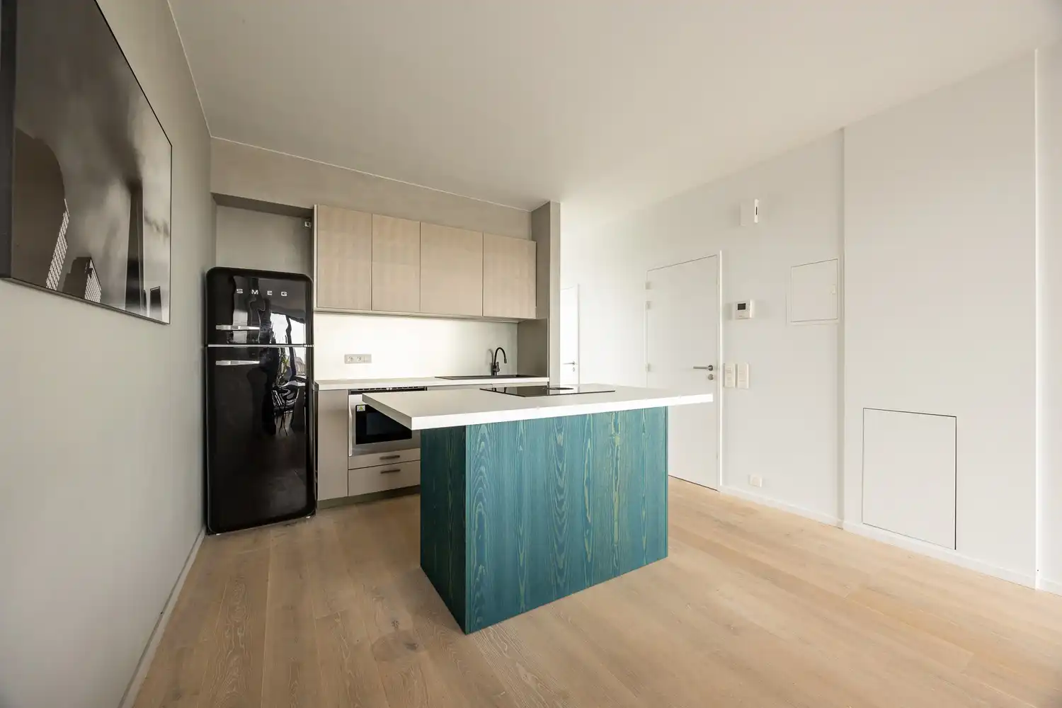 Lumineuze penthouse met giga-terras op absolute toplocatie op 't Zuid te Antwerpen! foto 12