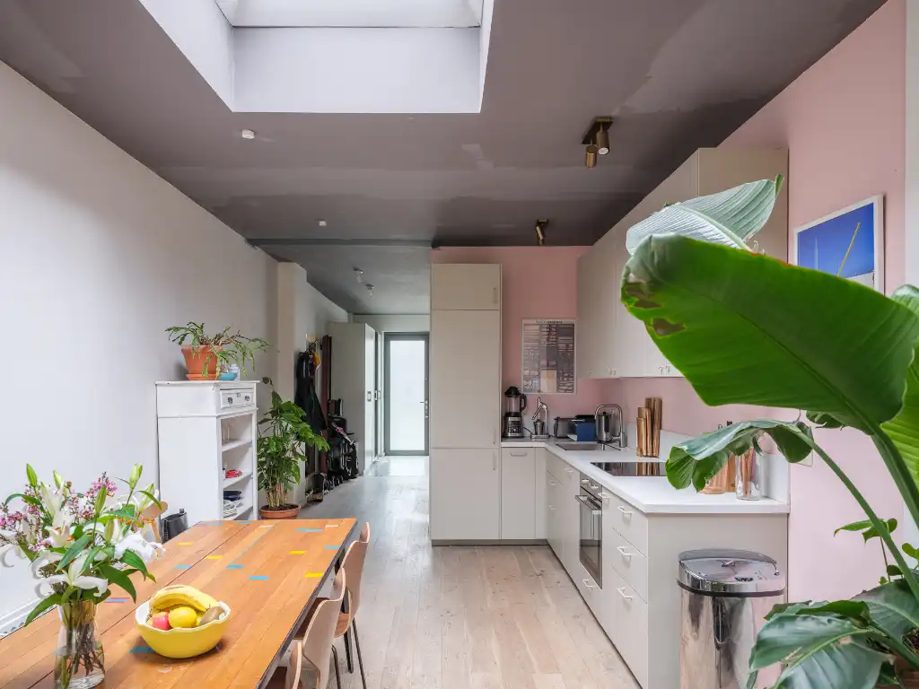 Stijlvolle woning met 3 slaapkamers en parkzicht in de Muide foto 8