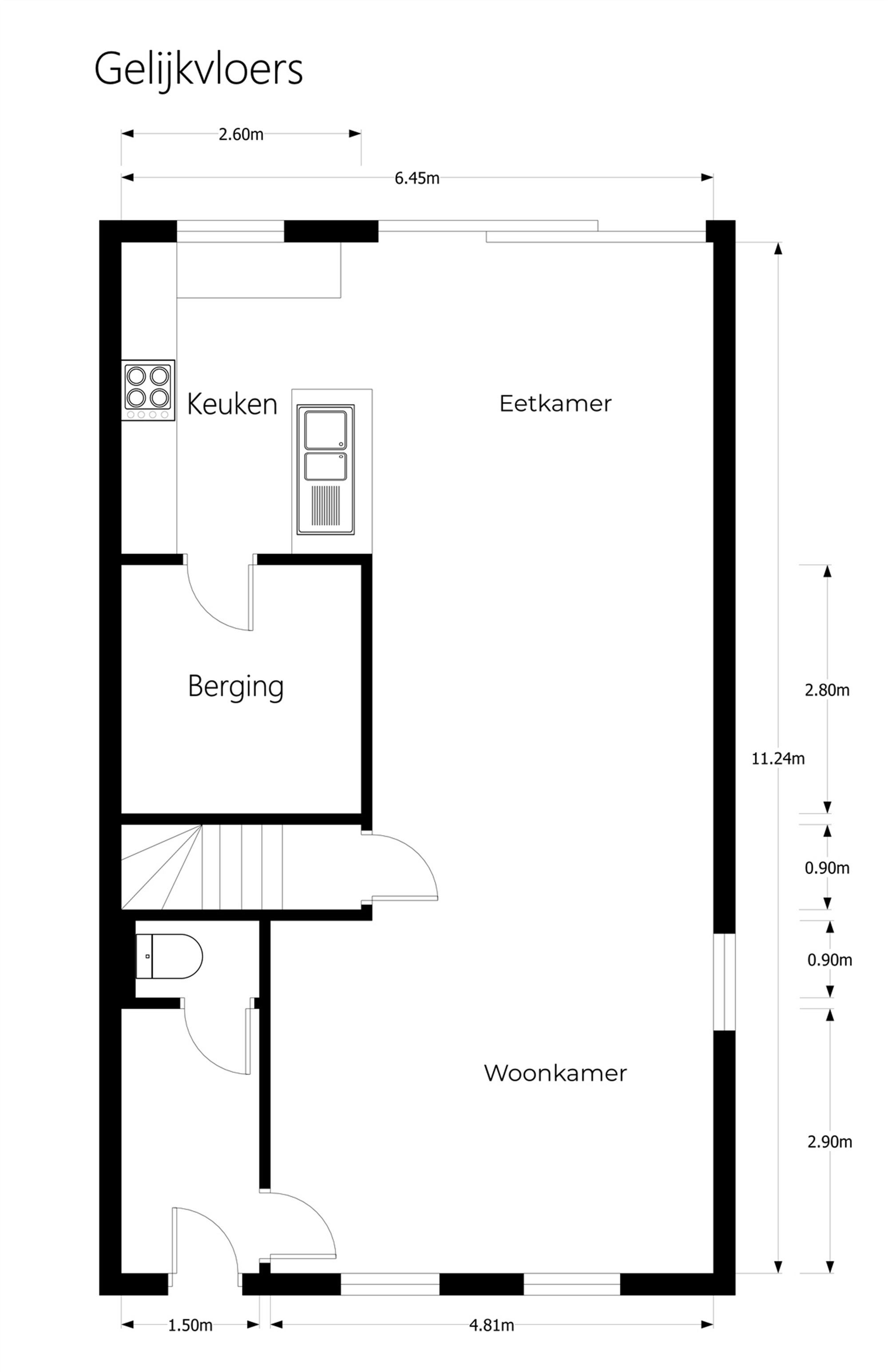 VOLLEDIG AFGEWERKTE NIEUWBOUWWONING IN DOODLOPENDE STRAAT foto 30
