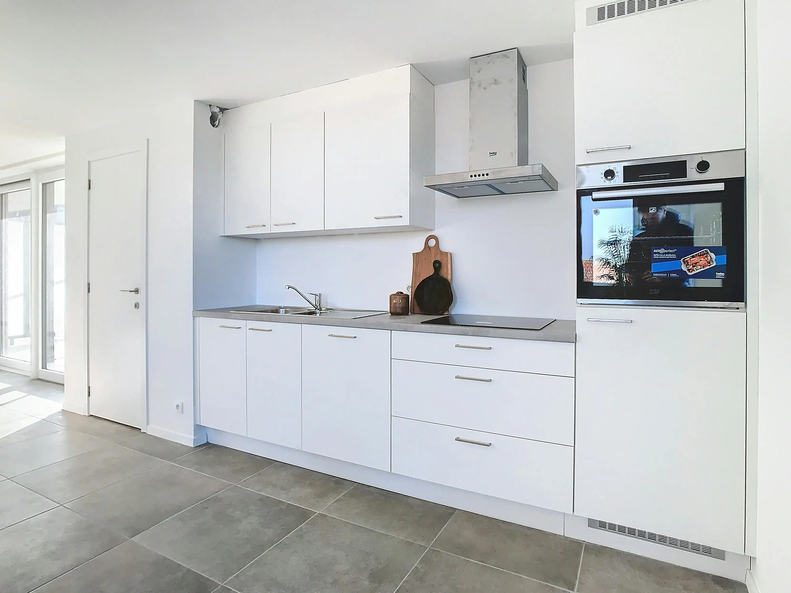 Dakappartement in centrum Staden met twee slaapkamers! foto 3