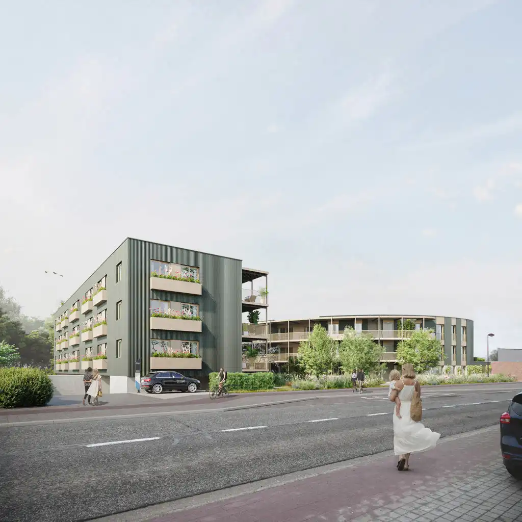 RUIME EN  LUXUEUZE DOORZONAPPARTEMENTEN.   foto {{pictureIndex}}