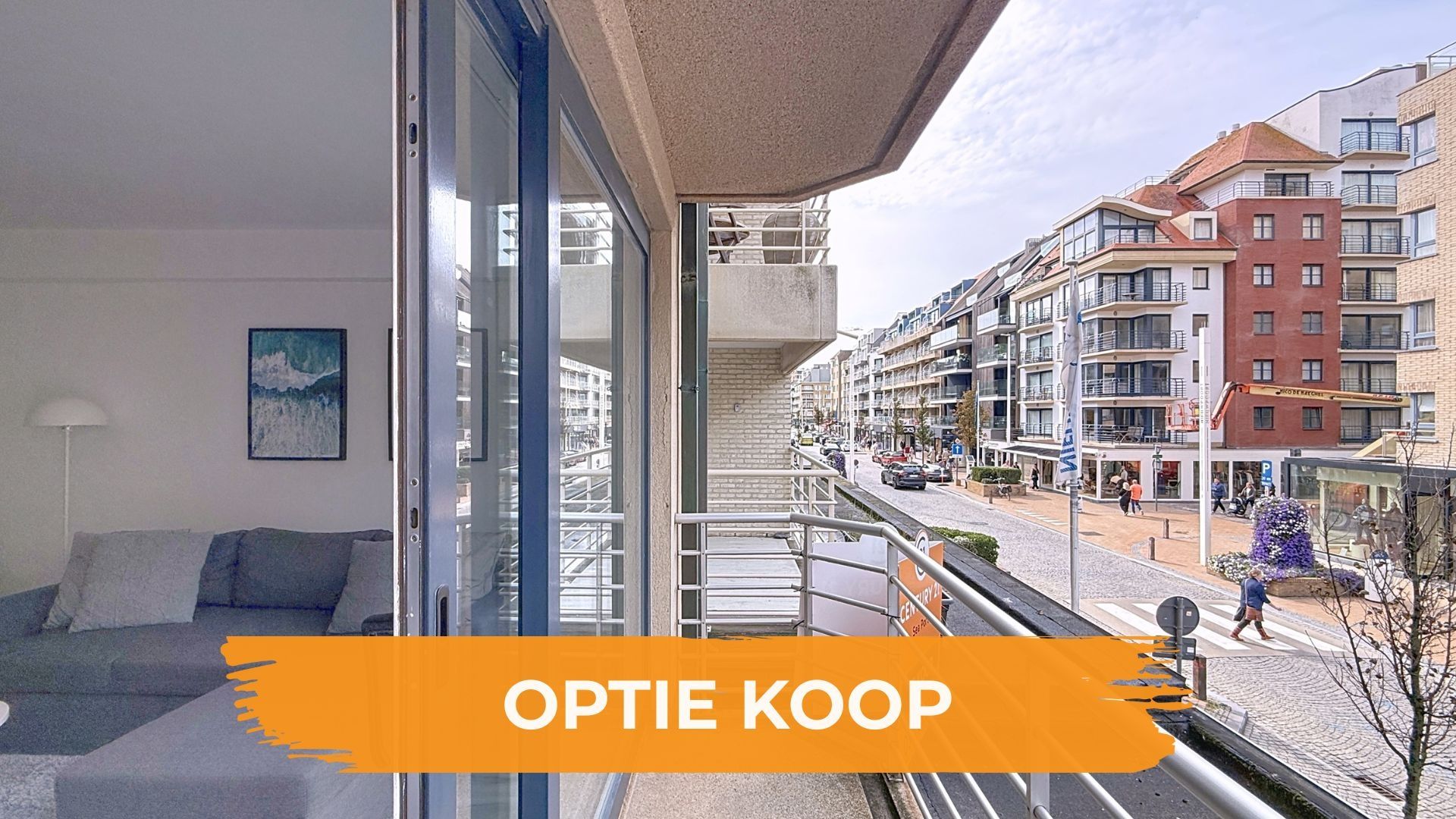 Ruim en lichtrijk appartement (type doorloper) op toplocatie foto {{pictureIndex}}