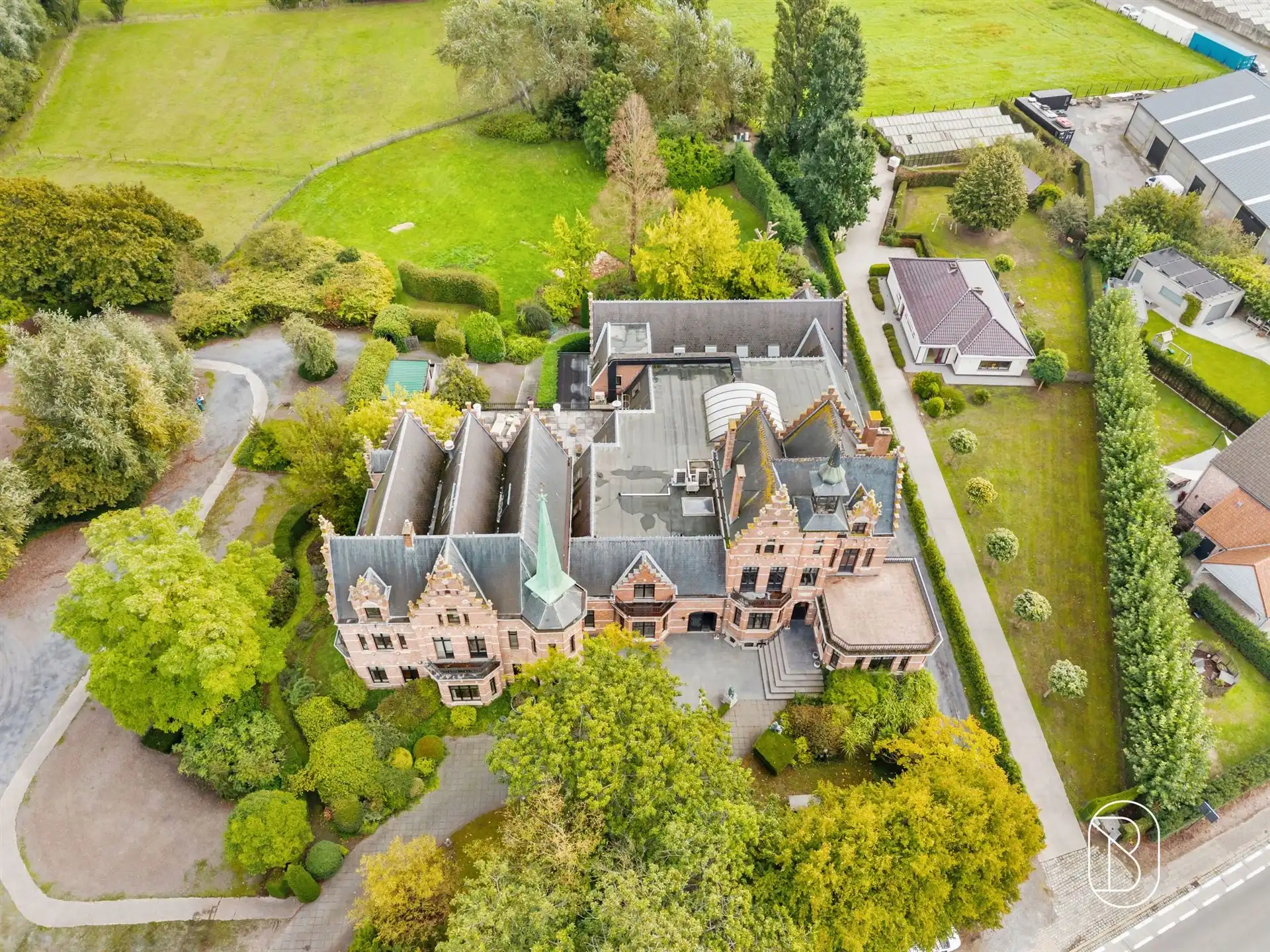 Kasteel van Zaffelare op 4,6 hectare foto 8
