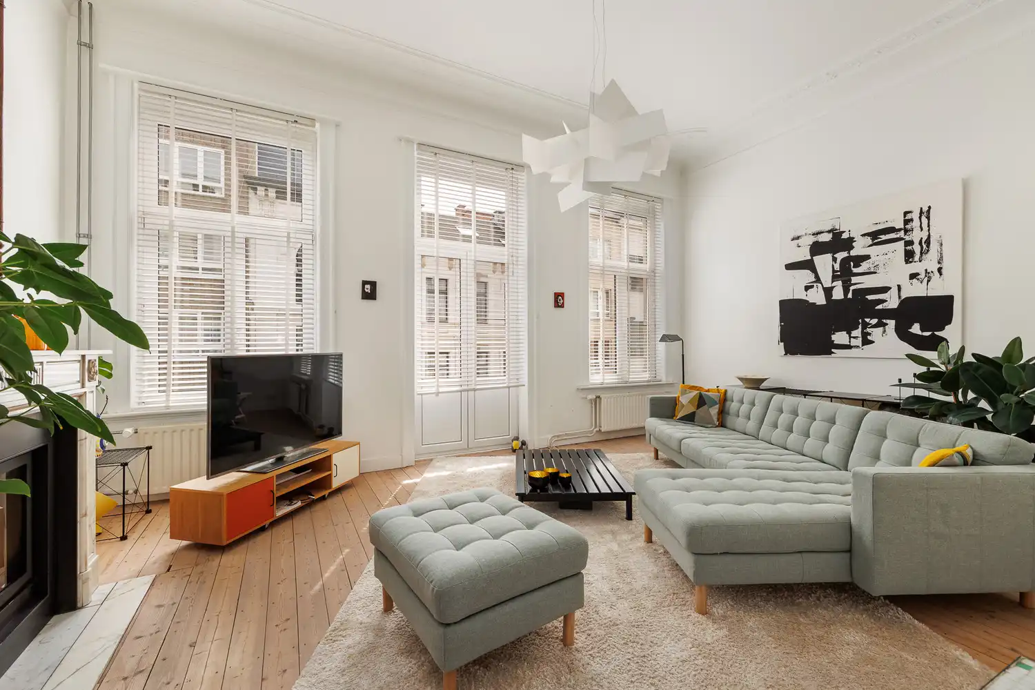 Instapklare en ruime herenwoning (362m²/EPC B) met zalige buitenruimtes op toplocatie te Antwerpen-Zuid: ideaal voor combi wonen/werken! foto 13