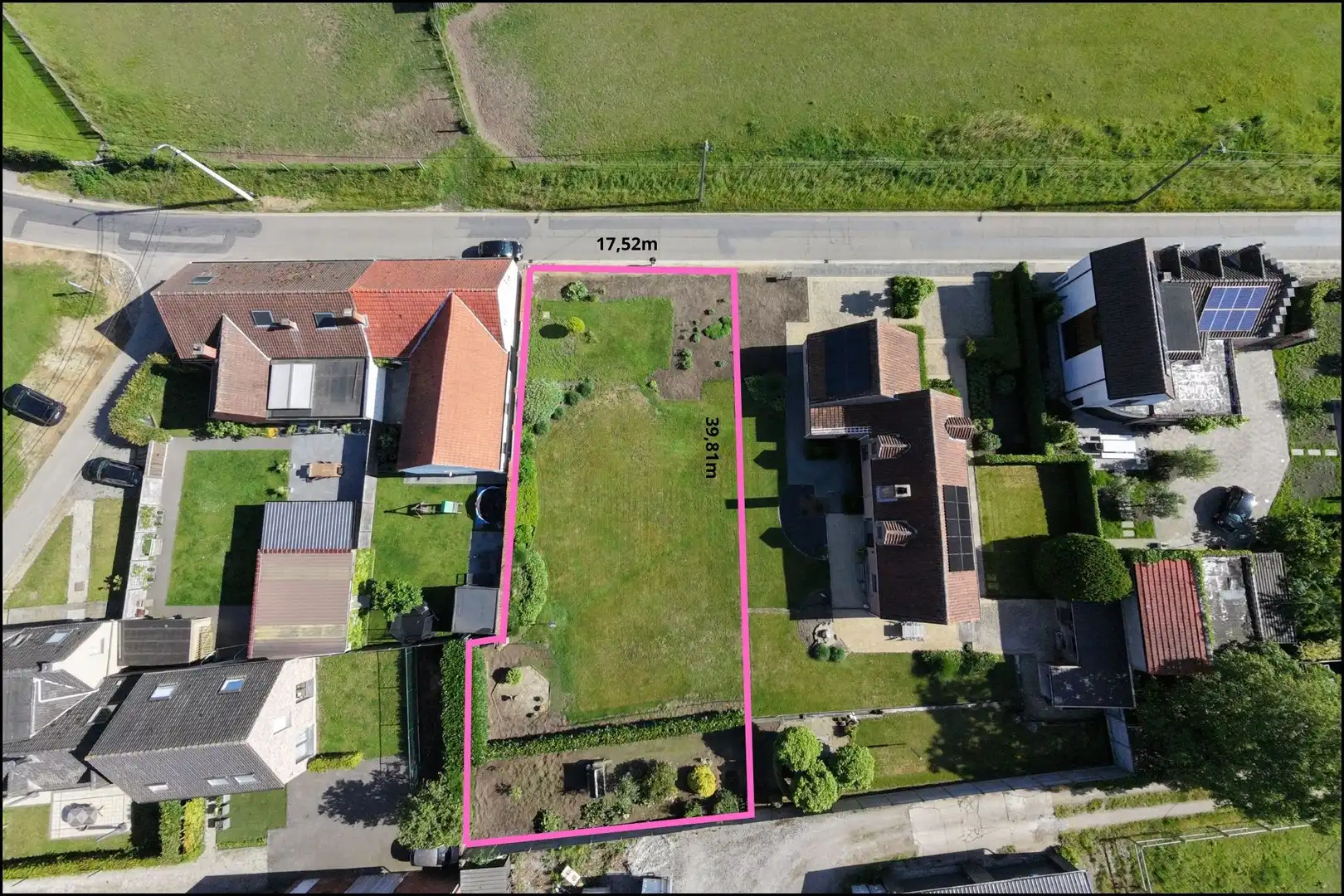 Prachtige bouwgrond van 760 m² voor open bebouwing in het groene Oppuurs foto 2