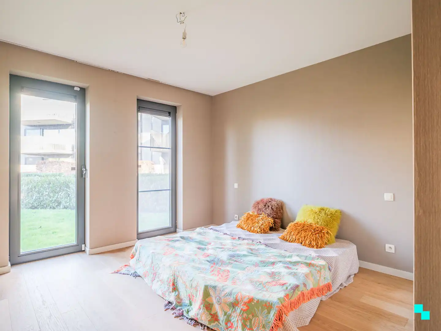 Stijlvol gelijkvloers appartement in zeer groene omgeving foto 21