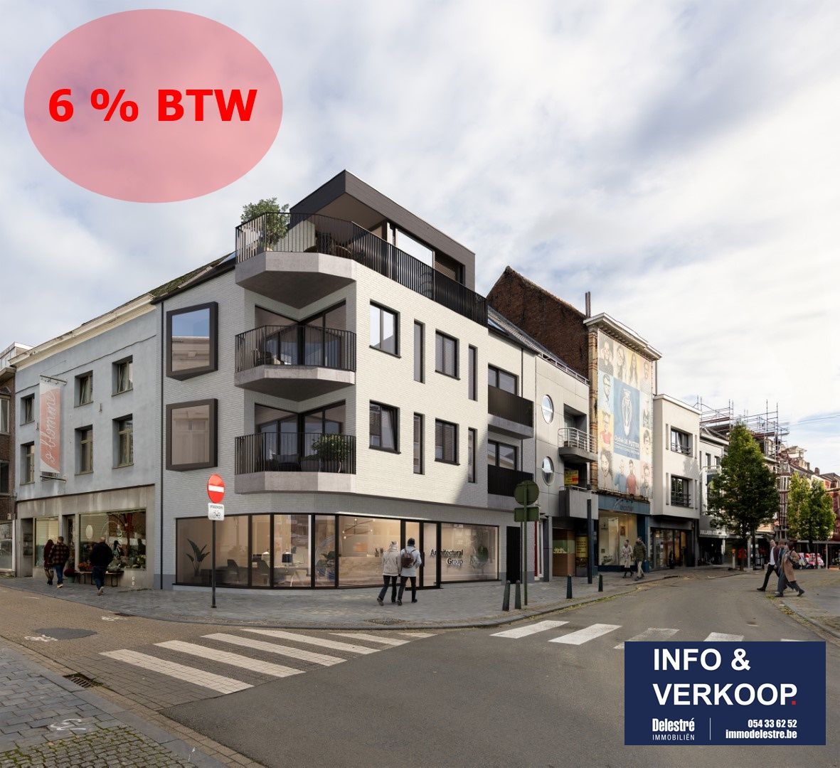 NIEUWBOUW APP. 2.1. CASTOR CENTRUM foto {{pictureIndex}}