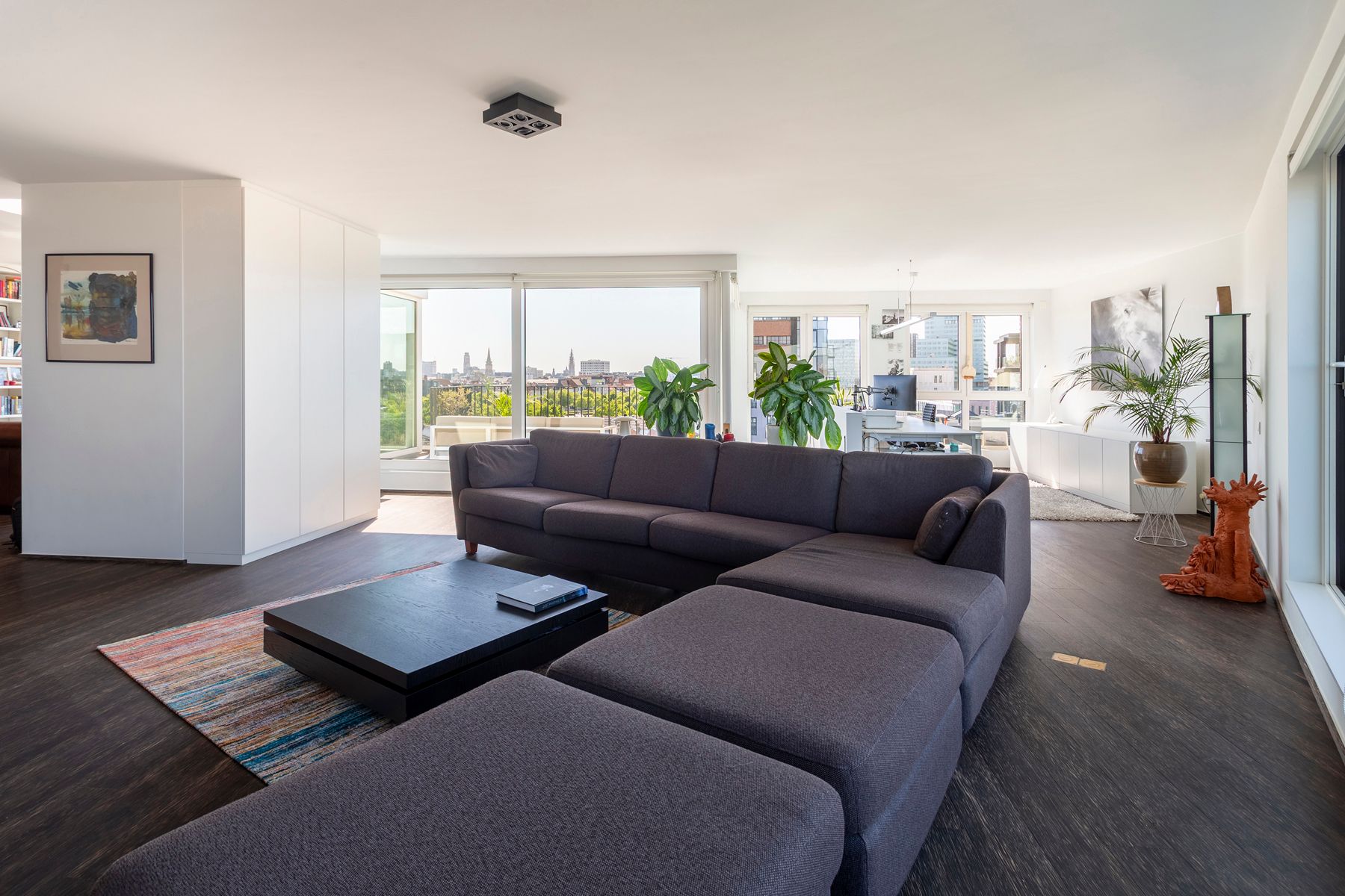 Penthouse met adembenemend parkzicht aan Park Spoor Noord foto 19