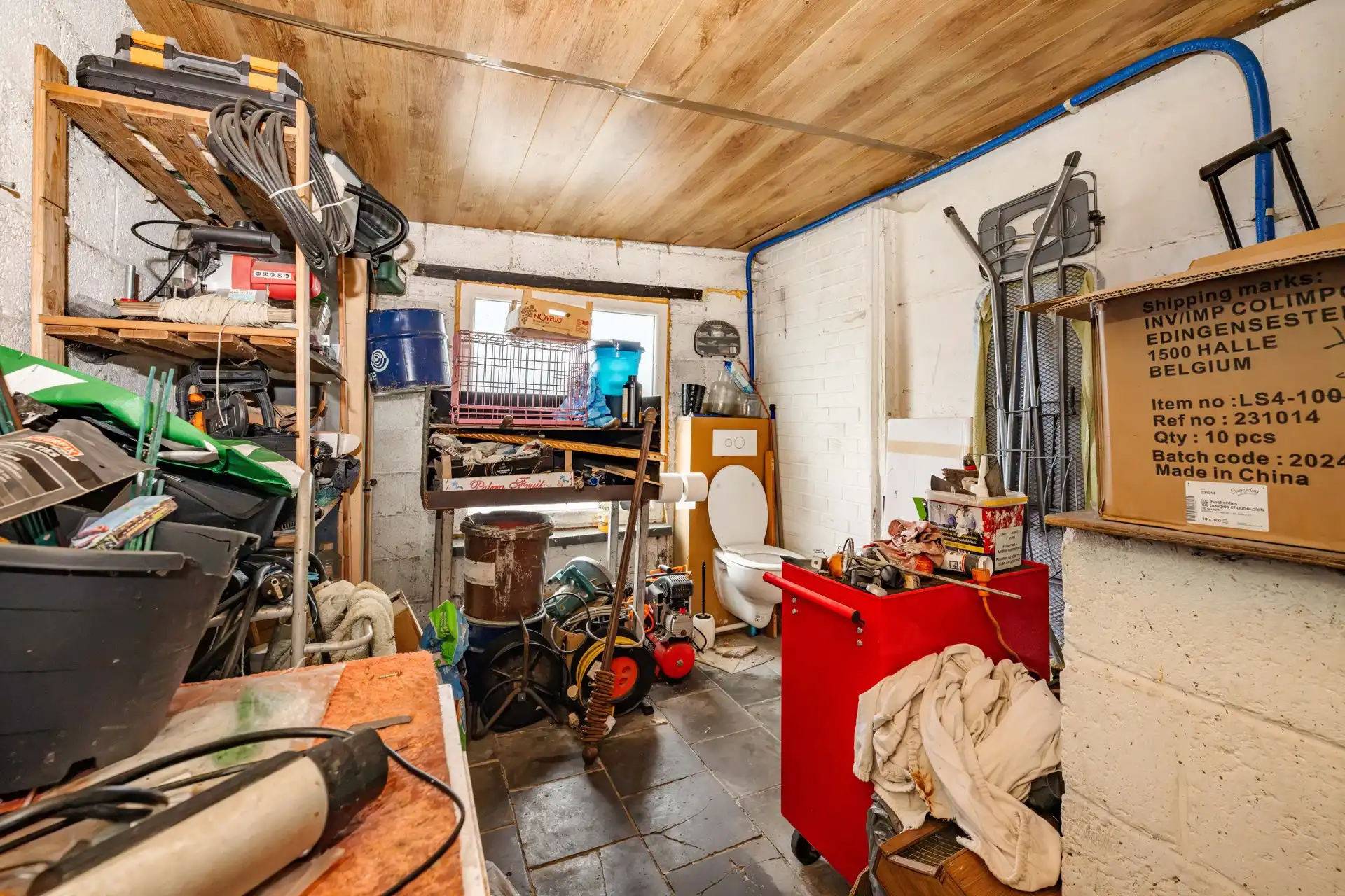 Charmevolle te renoveren woning met 3 slaapkamers en tuin op perceel van 405 m² te koop in Aalbeke foto 14
