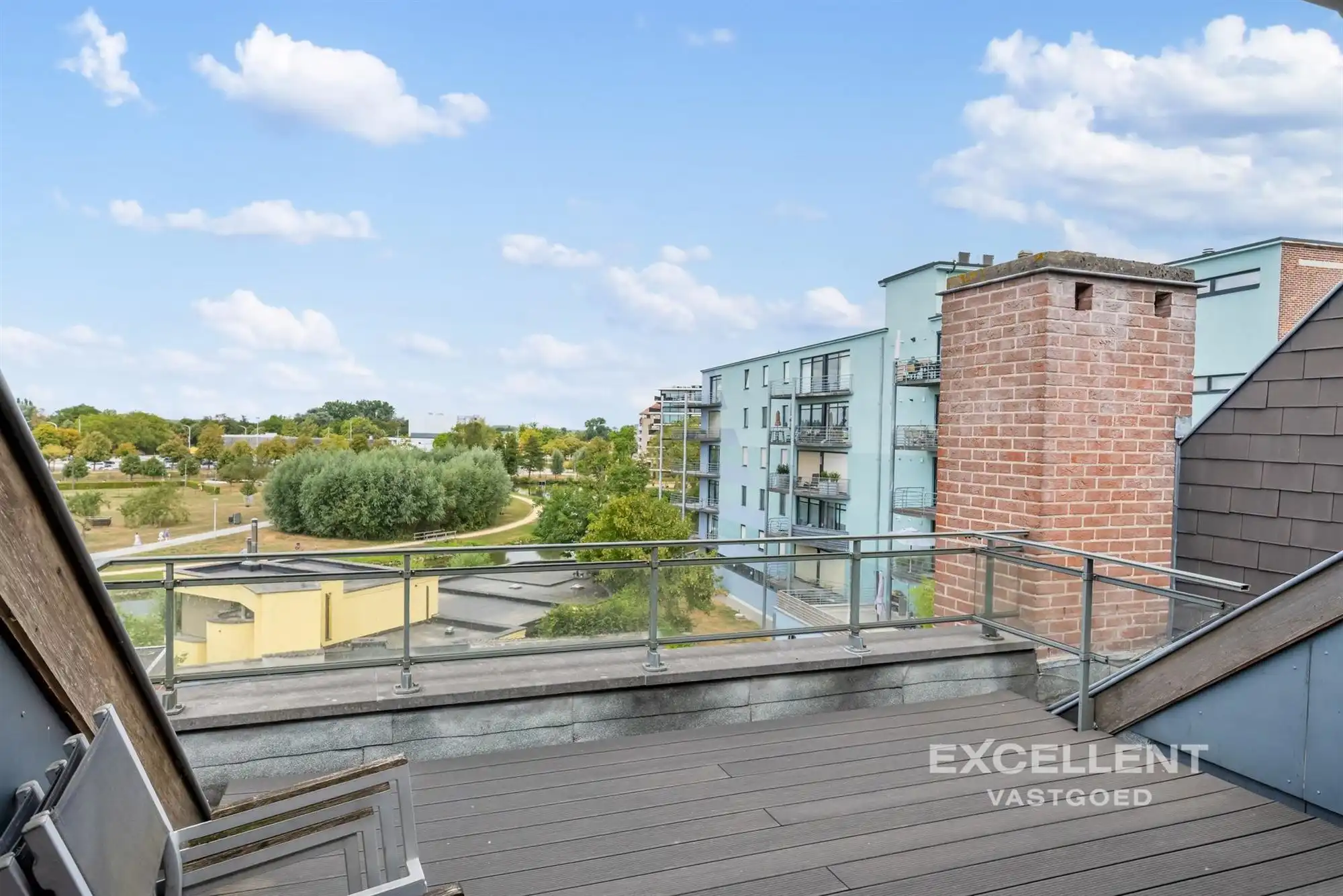 Duplex appartement met prachtig Leiezicht centrum Deinze foto 3