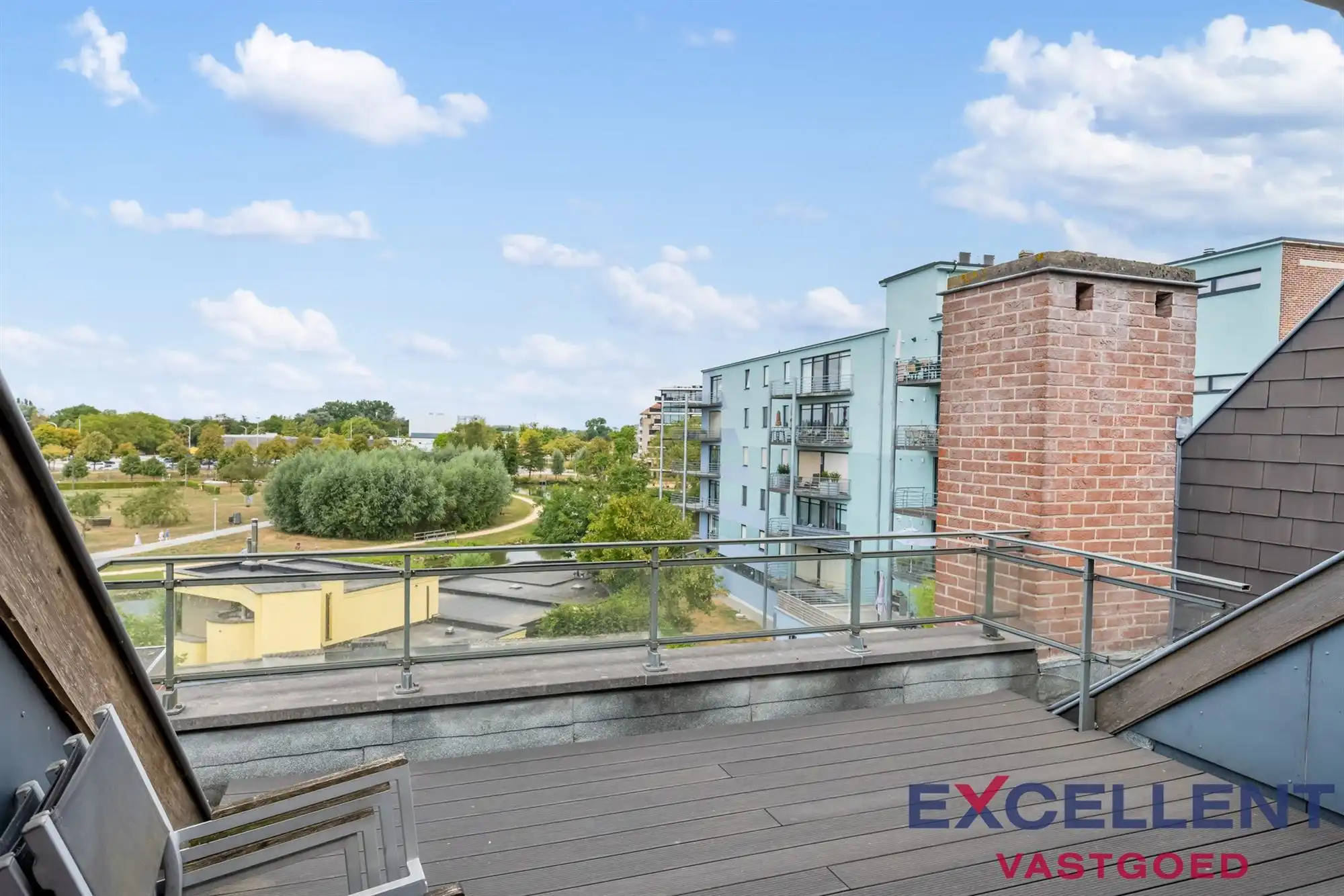 Duplex appartement met prachtig Leiezicht centrum Deinze foto 3