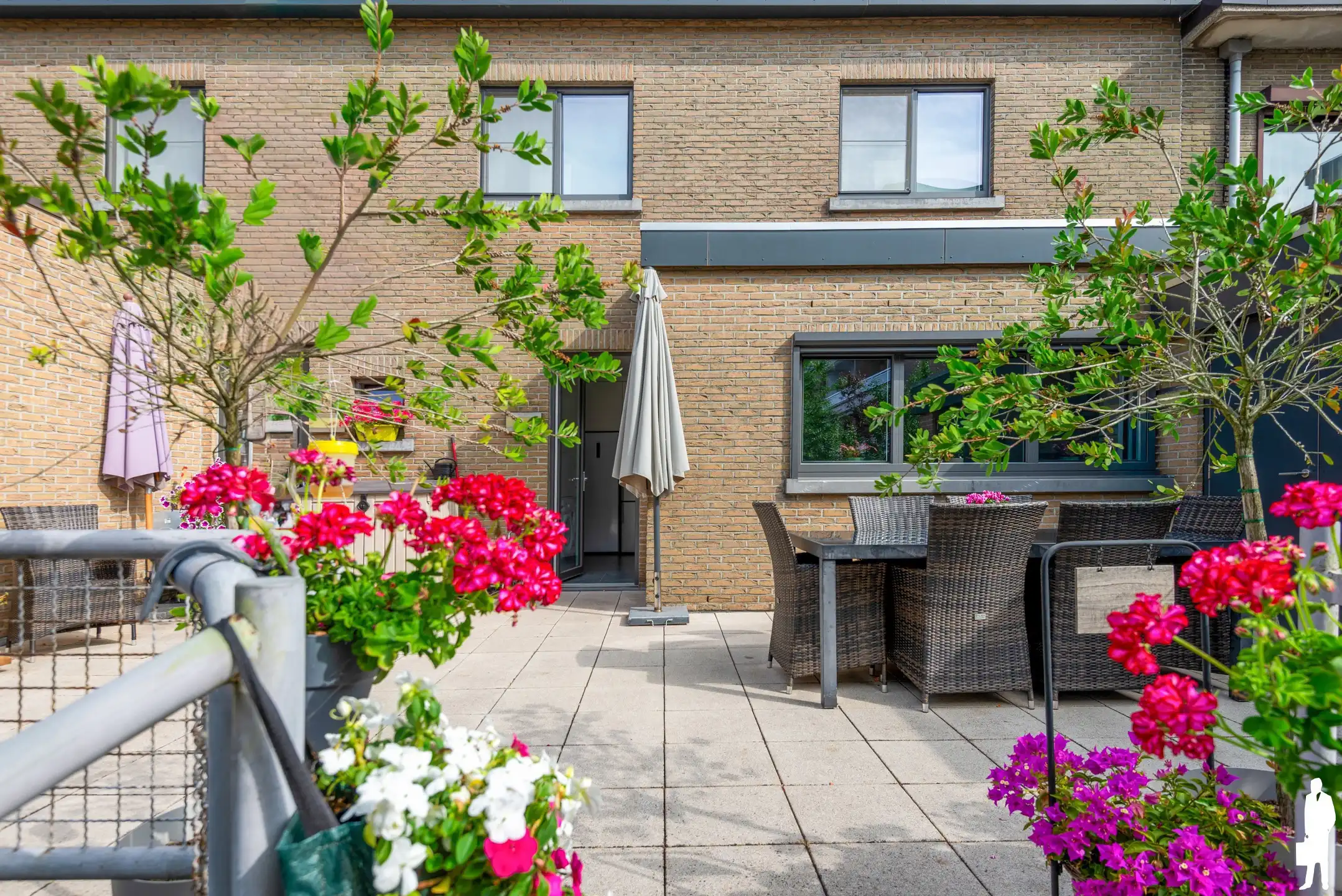 Ruim duplex app met 5 slpks, terras + privatieve tuin foto 13