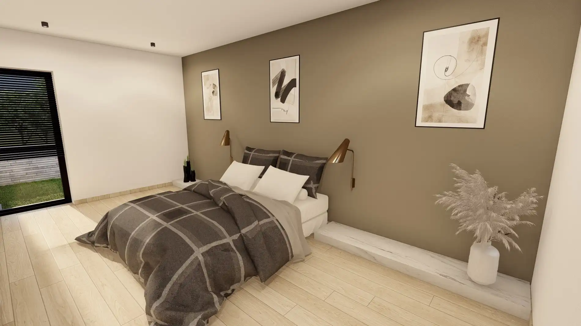 Stijlvol nieuwbouw appartement met 1 slaapkamer en terras foto 25